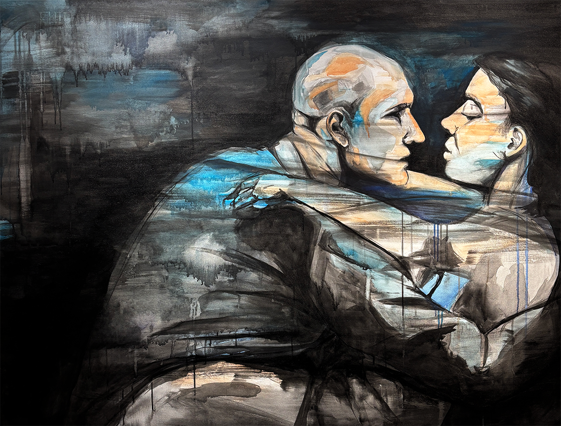 This Love Feels Like Drugs - 59" x 44" - 2024