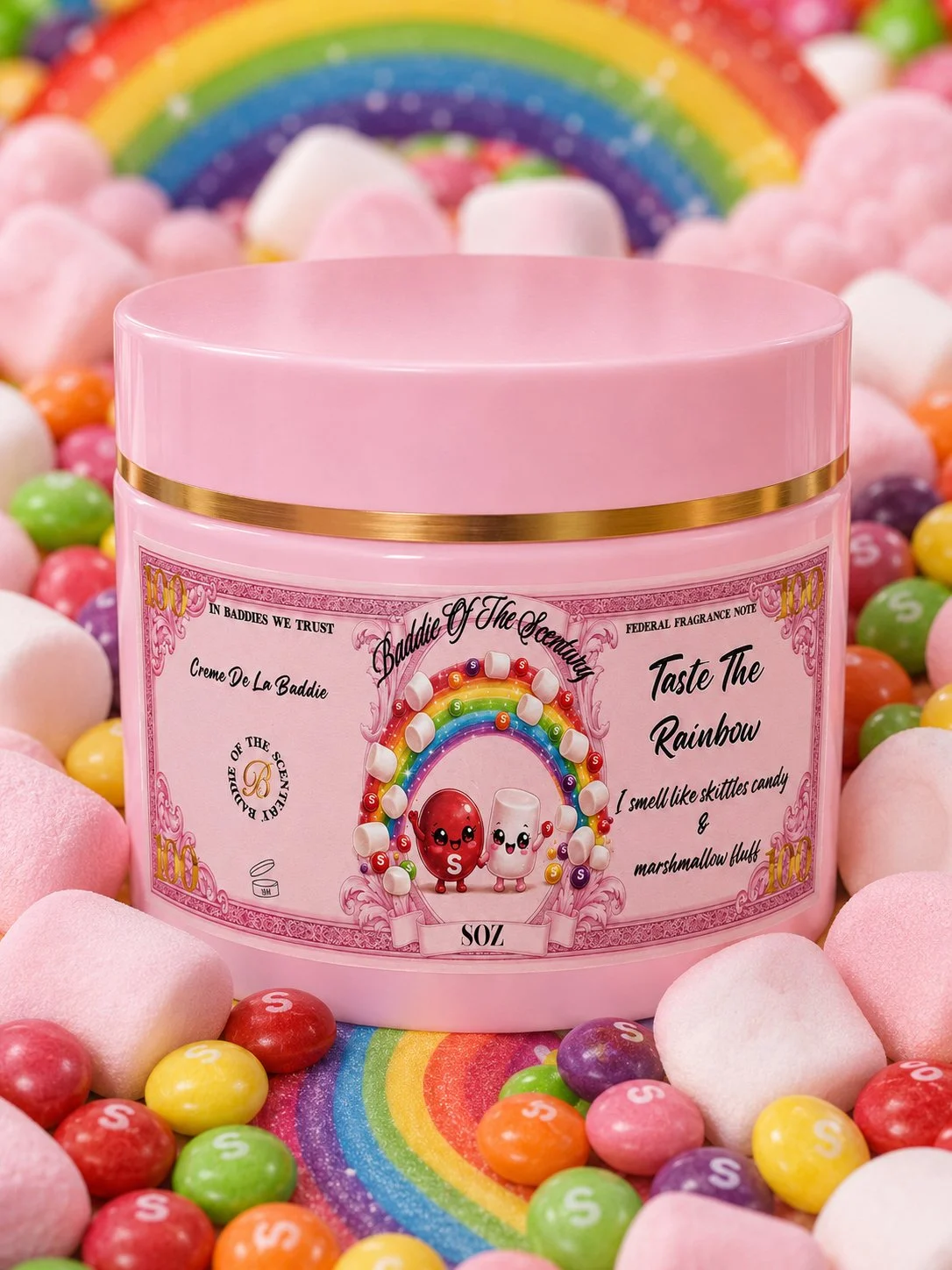 Taste The Rainbow Creme De La Baddie Butter Cream 8oz