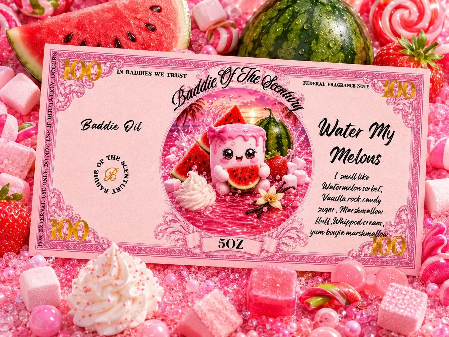 Water My Melons Baddie Oil 5oz