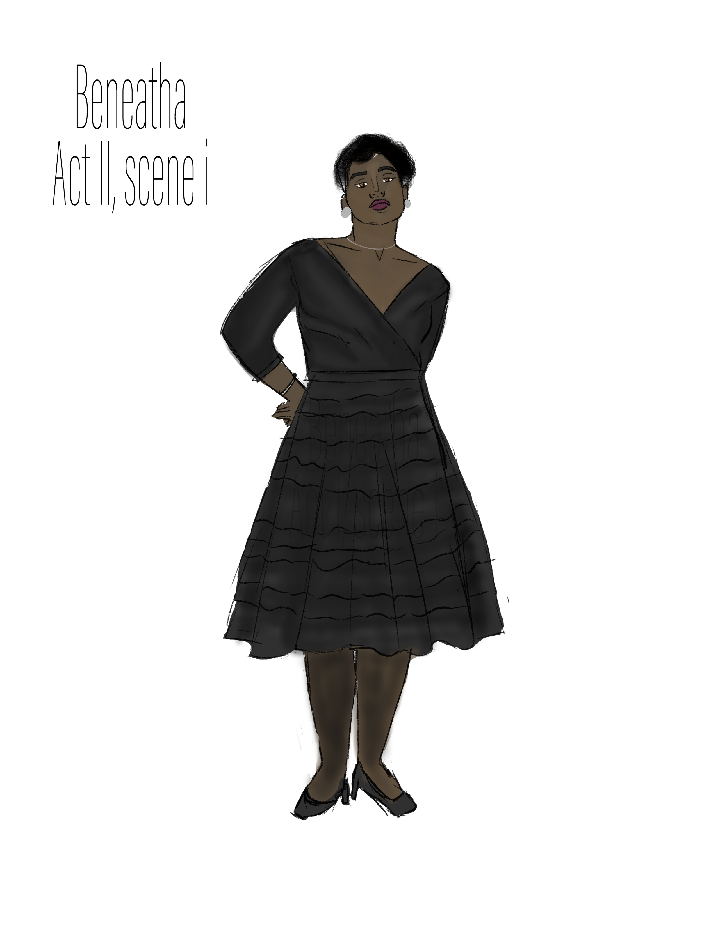 Beneatha act II, scene i Beneatha_.png