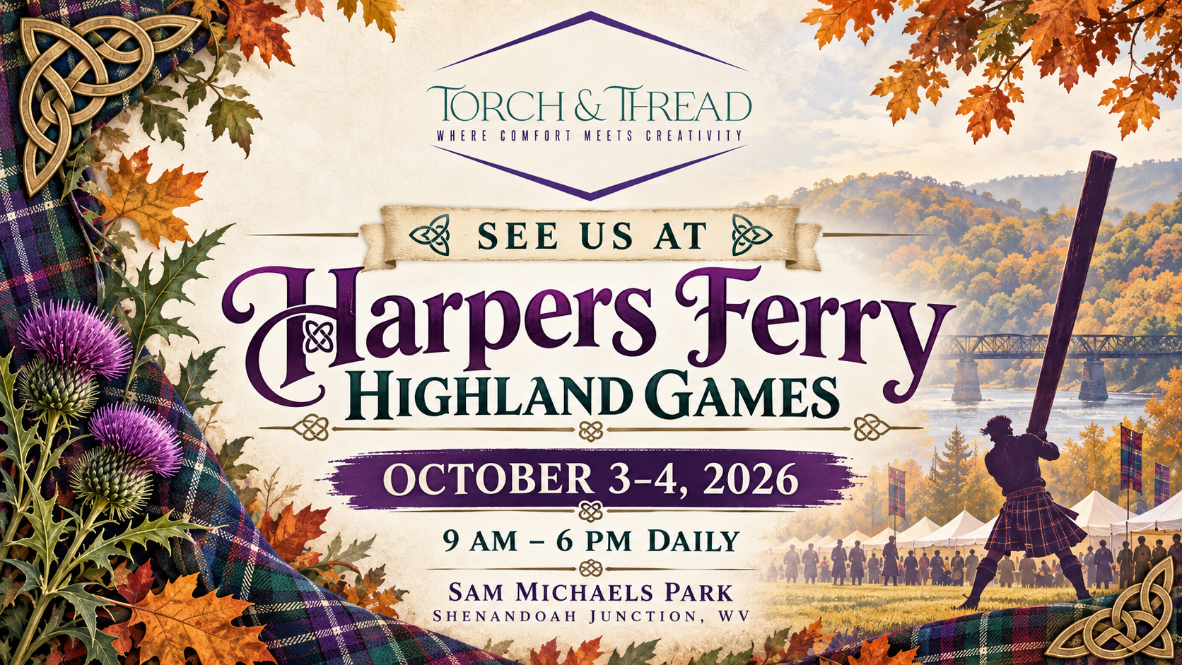 Harpers Ferry Highland Games: Sam Michael’s Park