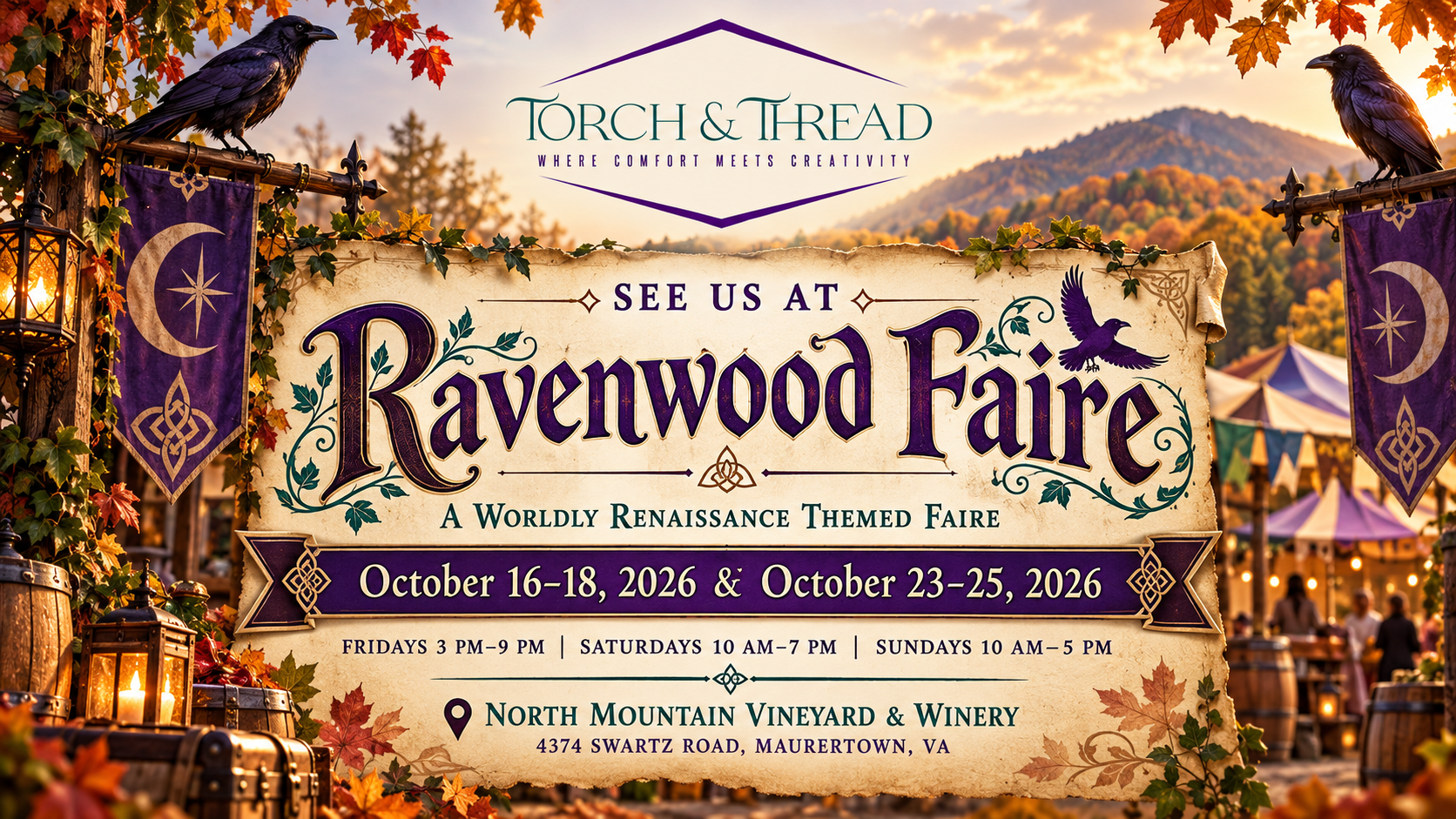 Ravenwood Faire: North Mountain Vineyard