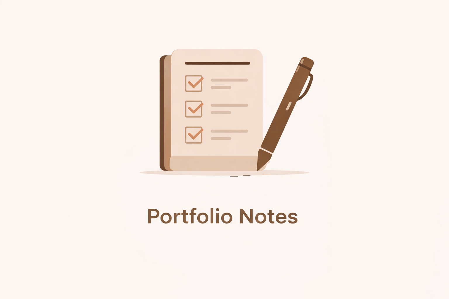 Portfolio Notes