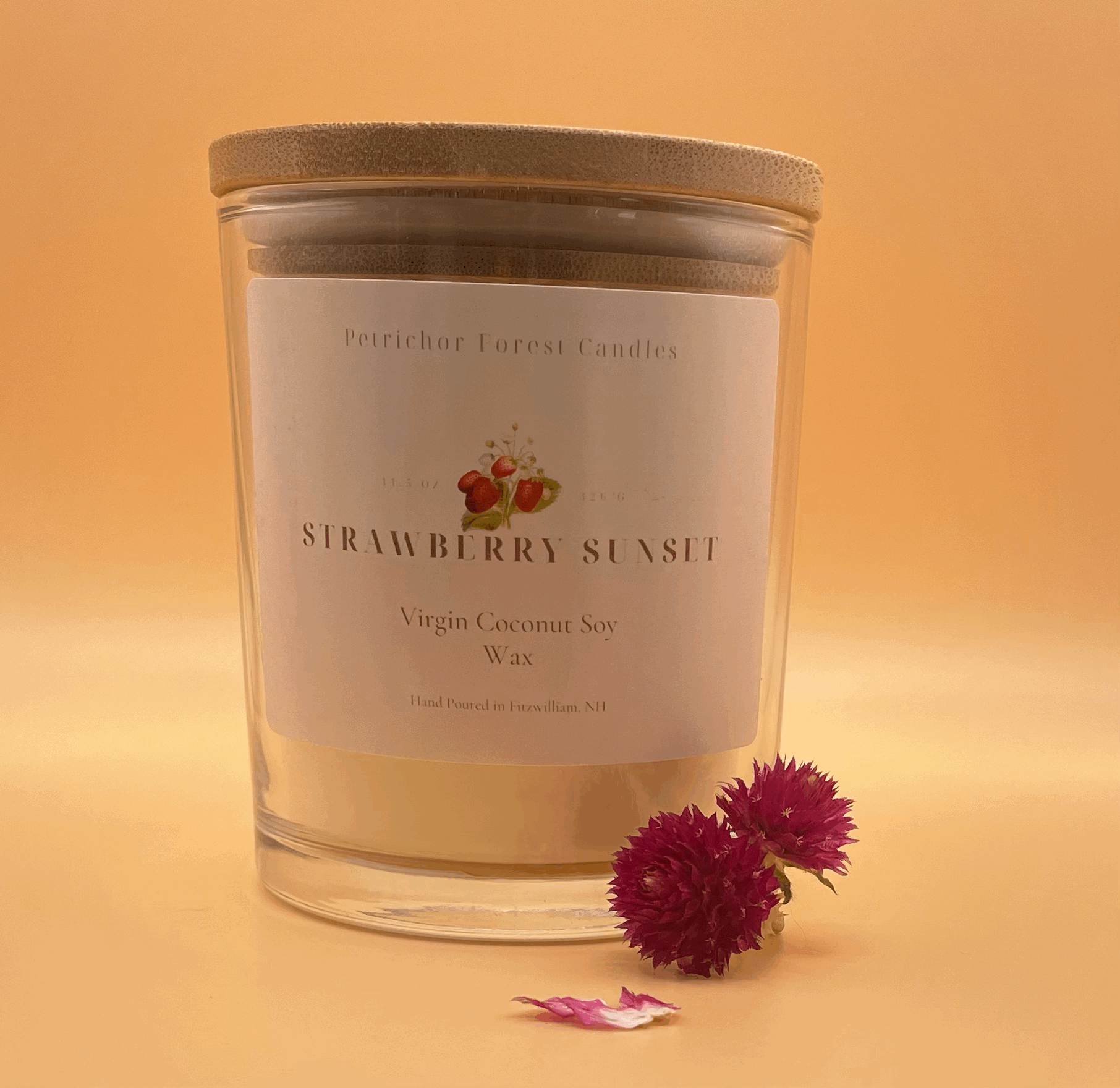 Strawberry Sunset Candle