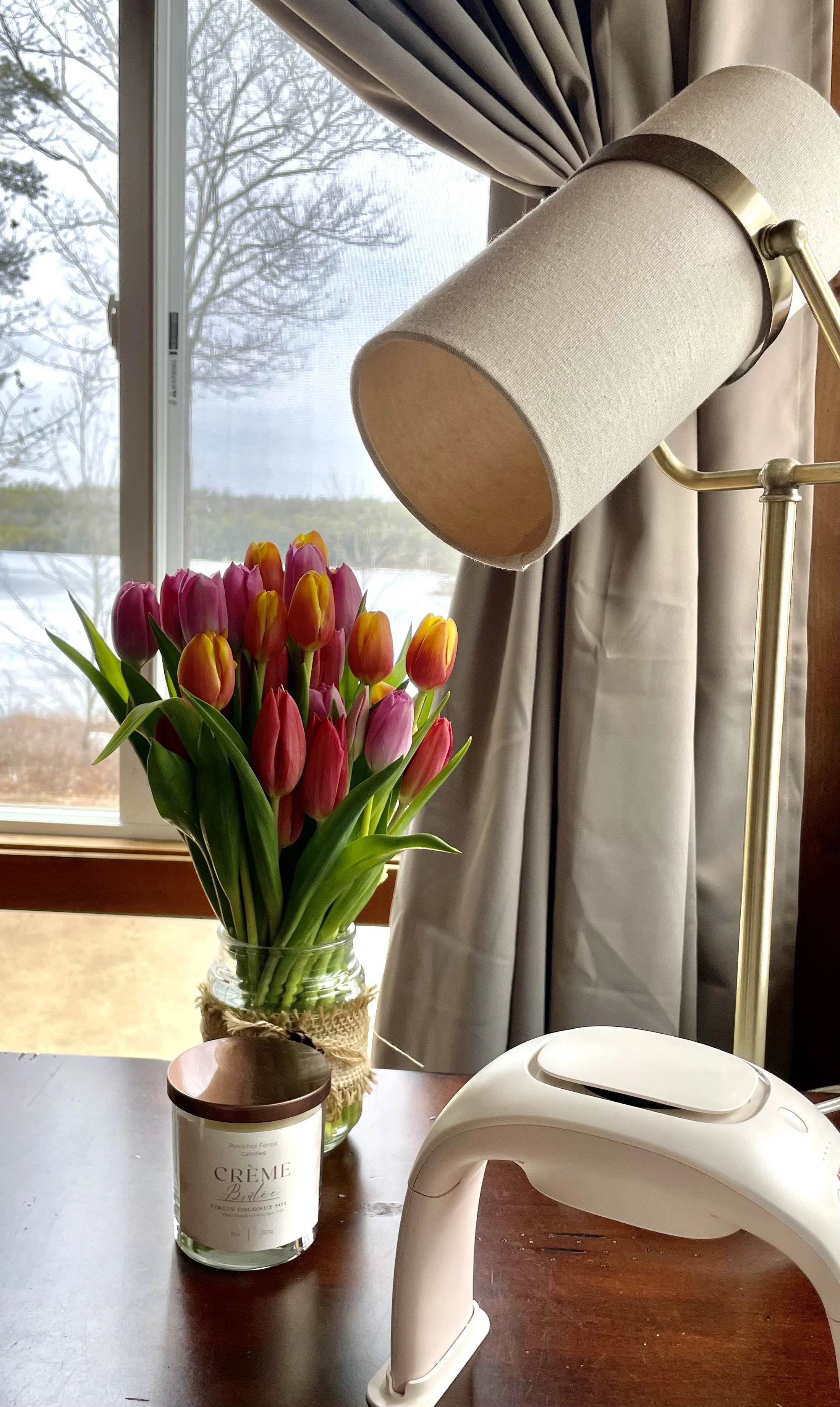 Crème Brûlée Candle in Reusable Rocks Glass