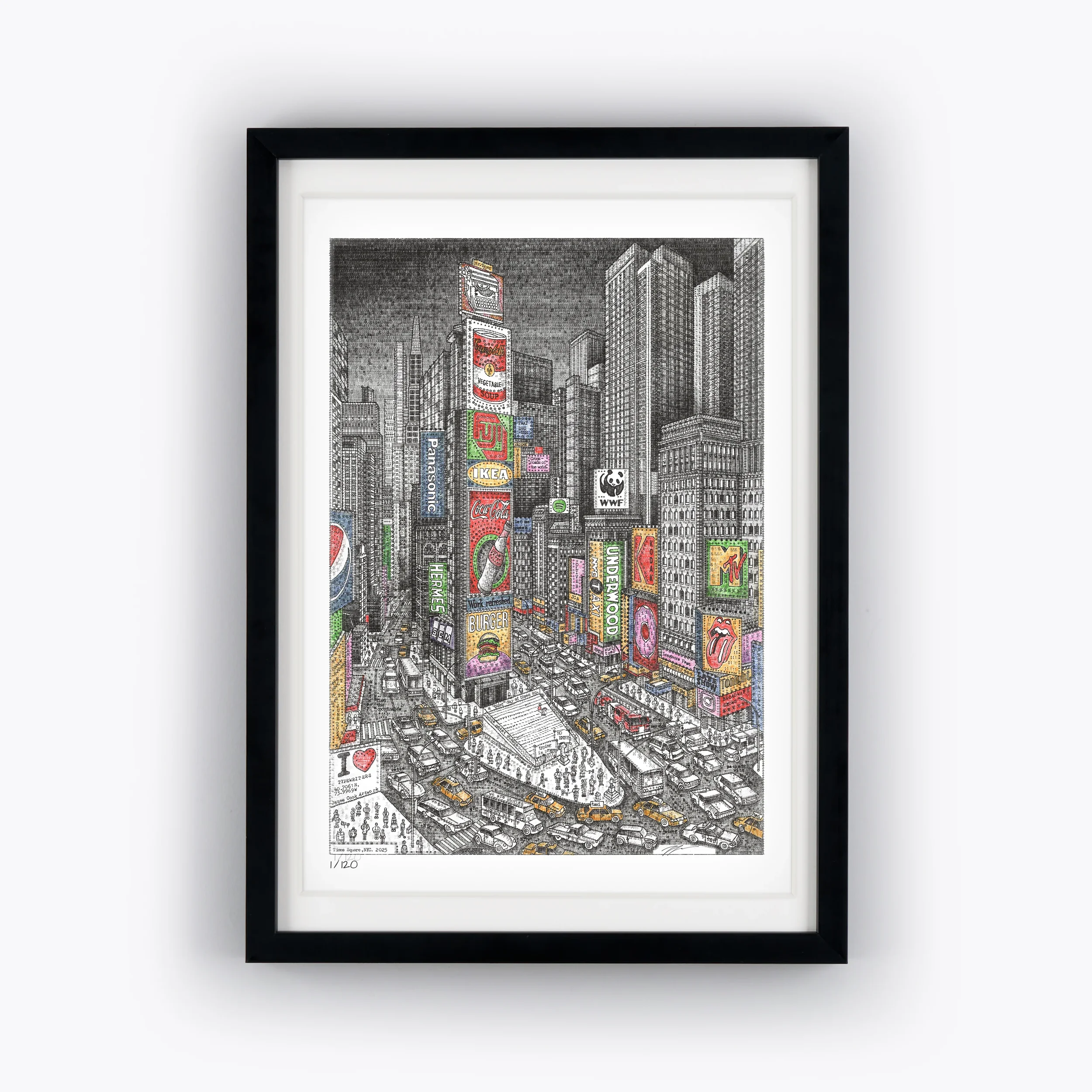 James Cook Evening in Times Square (2025) 1st Edition