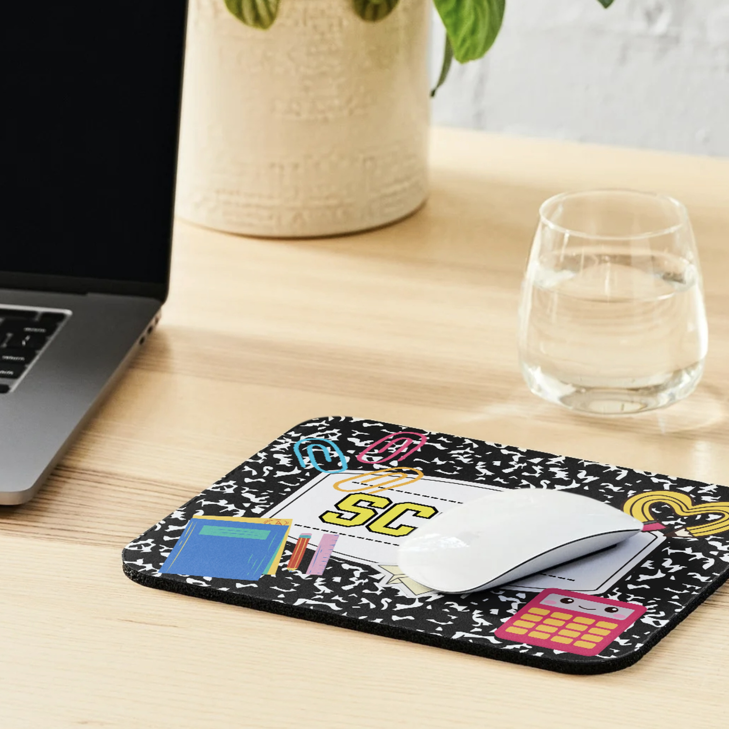 Personalized Composition Notebook Mousepad