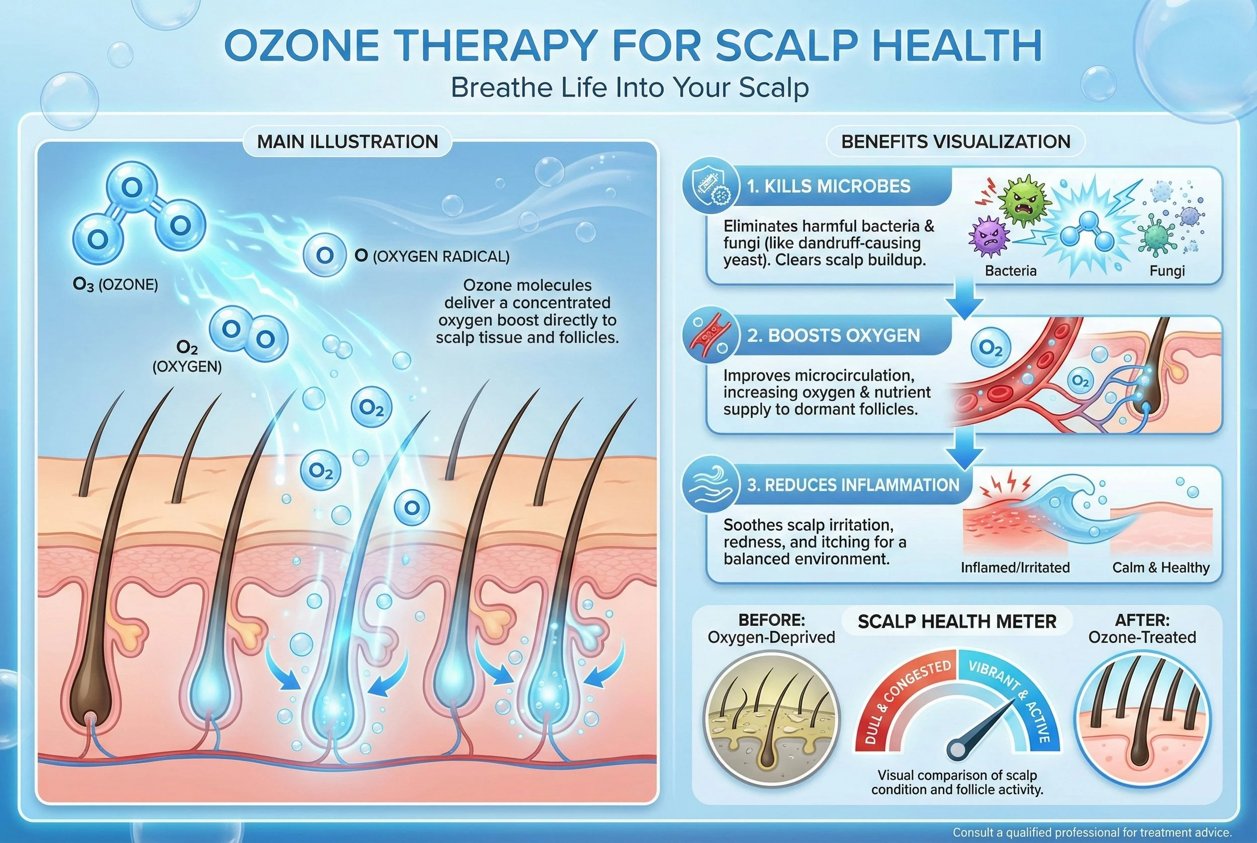 kills microbes boosts oxygen reduces inflammation