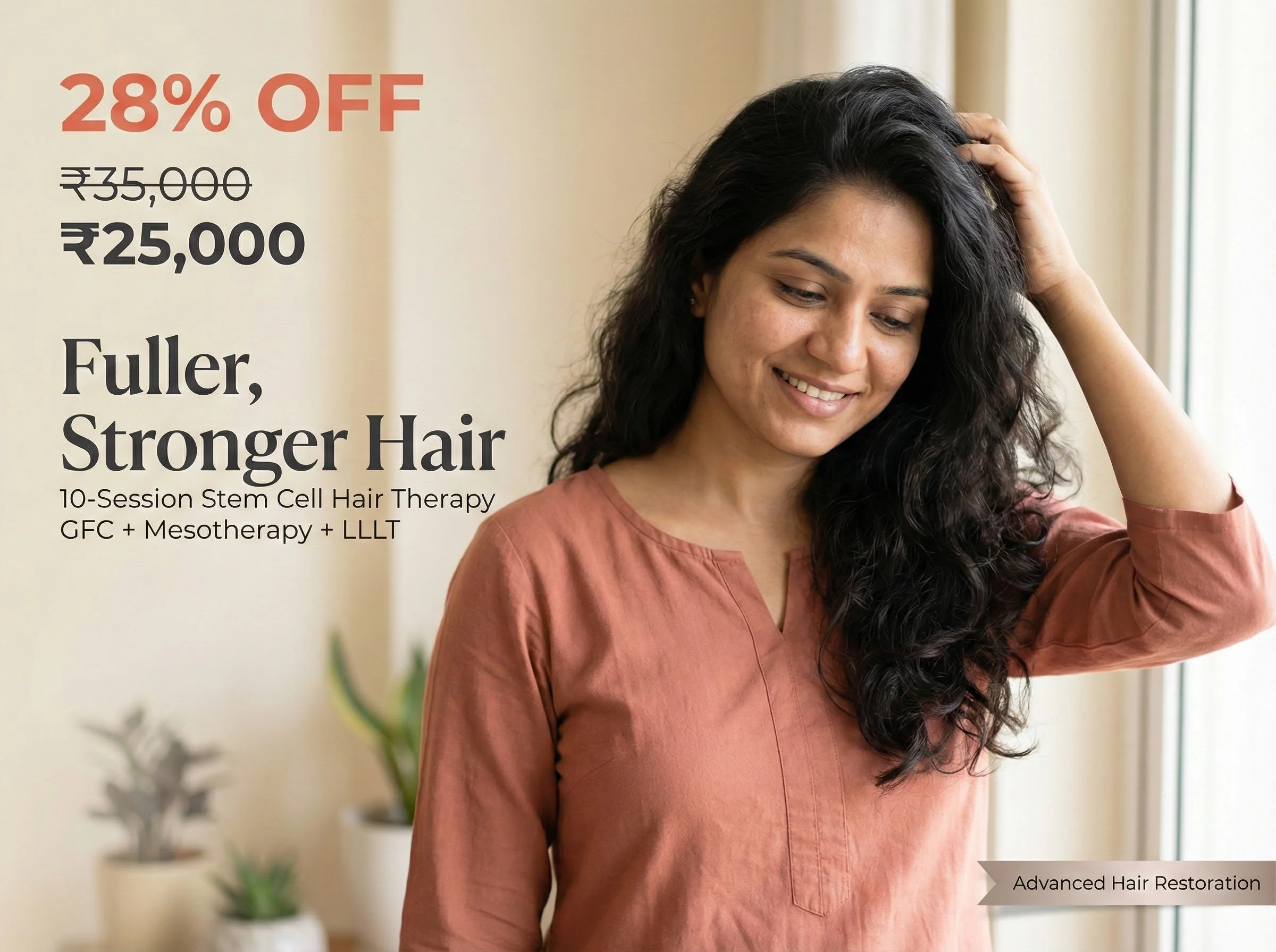 Hair regrowth treatment for hair fall in Delhi