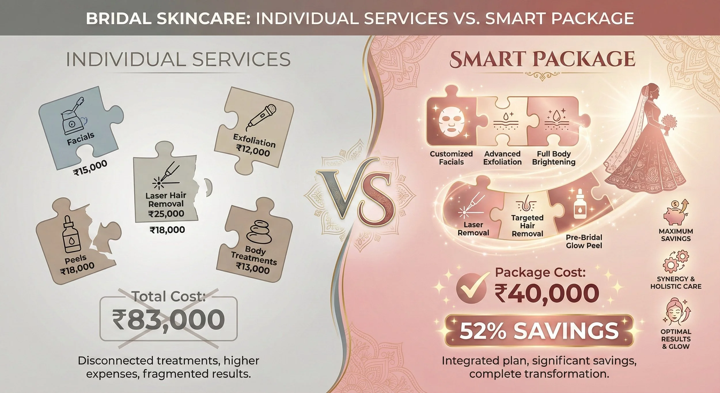 individual services vs Smart pckage