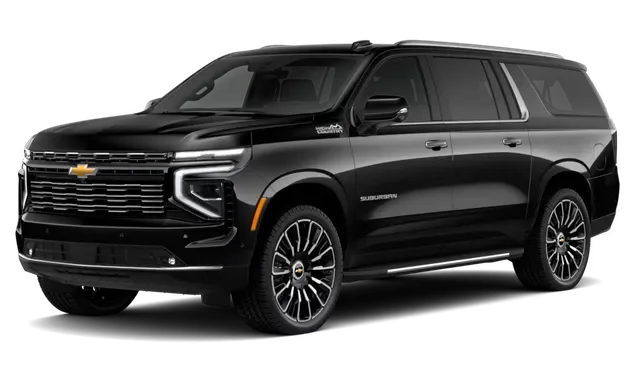 Black Chevrolet Suburban SUV