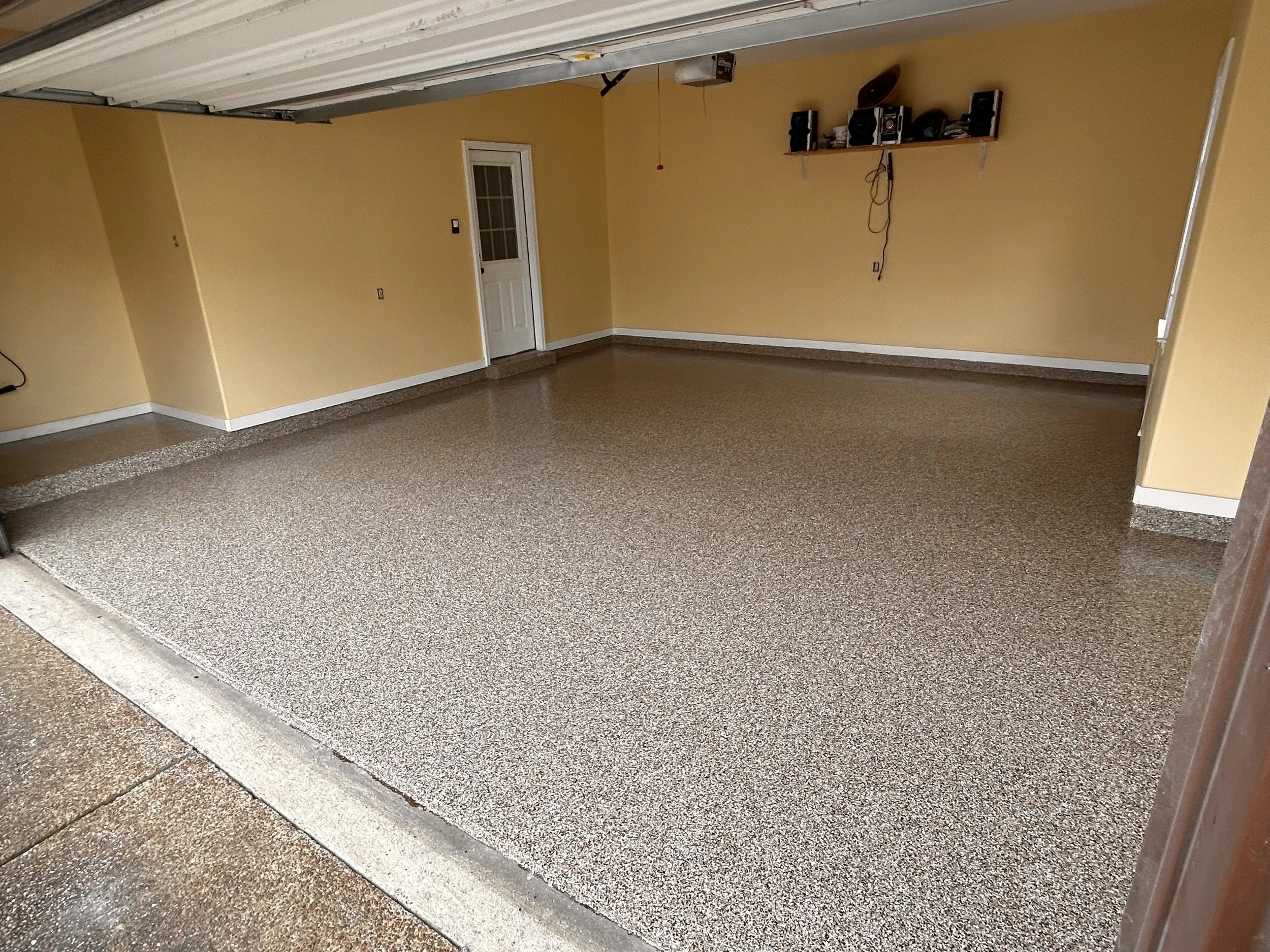 Polyaspartic Flake Garage Coatings