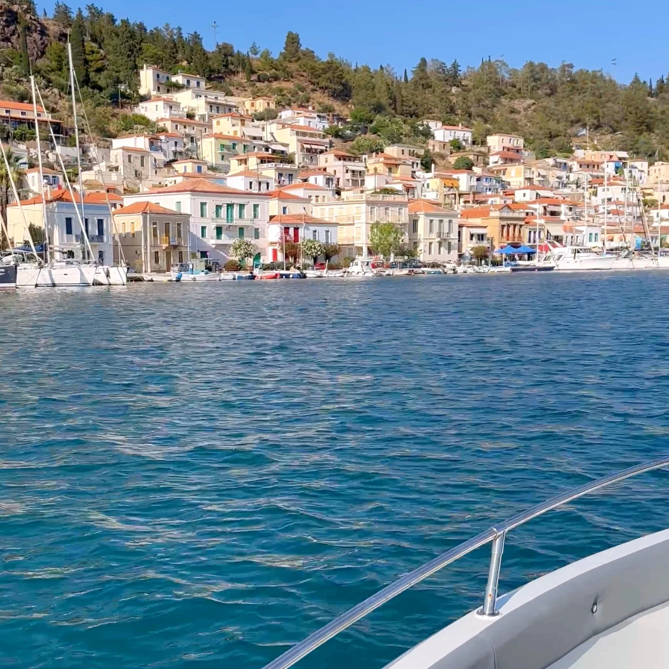 All-Inclusive Private Boat Cruise to Poros Island (Fuel Included)