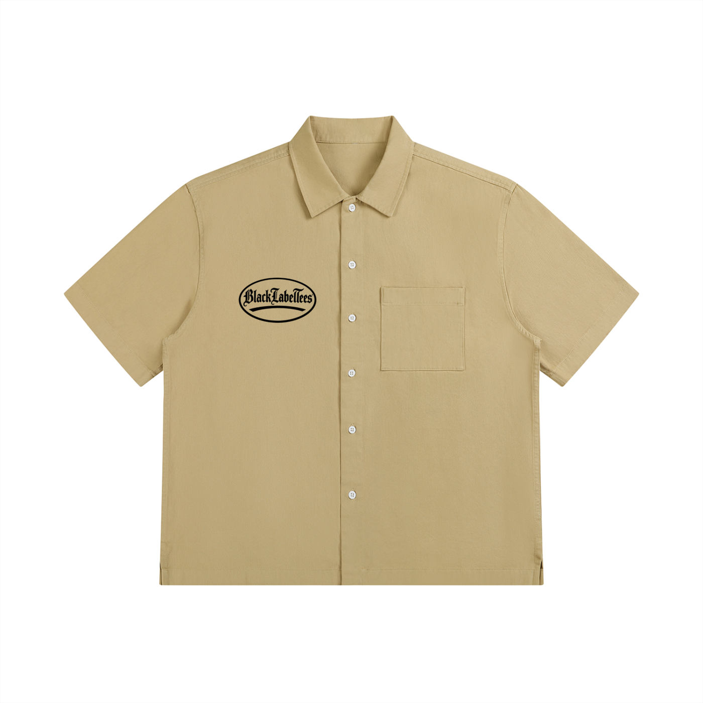 BLKLT Boxy Patch Pocket Short Sleeve Shirt