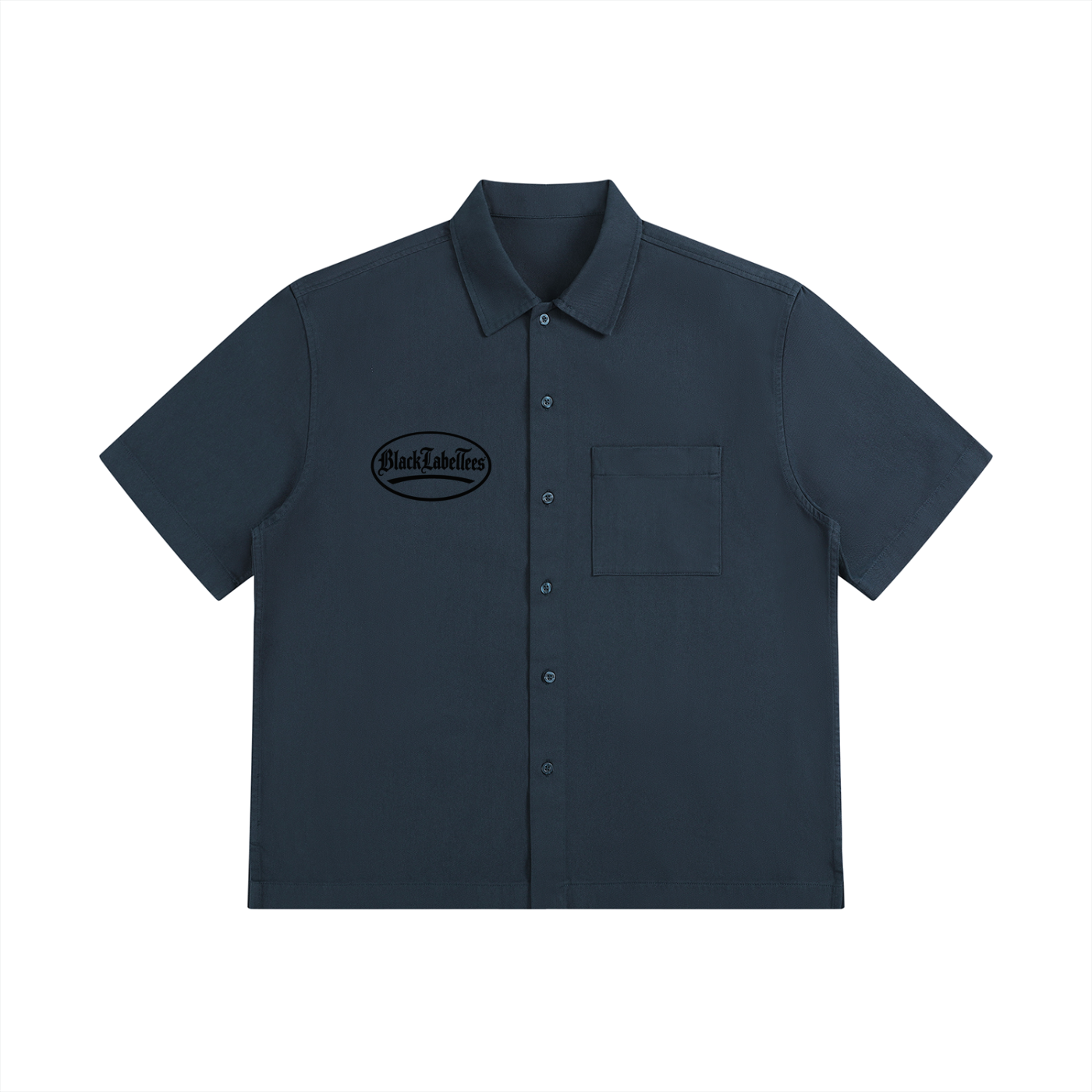 BLKLT Boxy Patch Pocket Short Sleeve Shirt