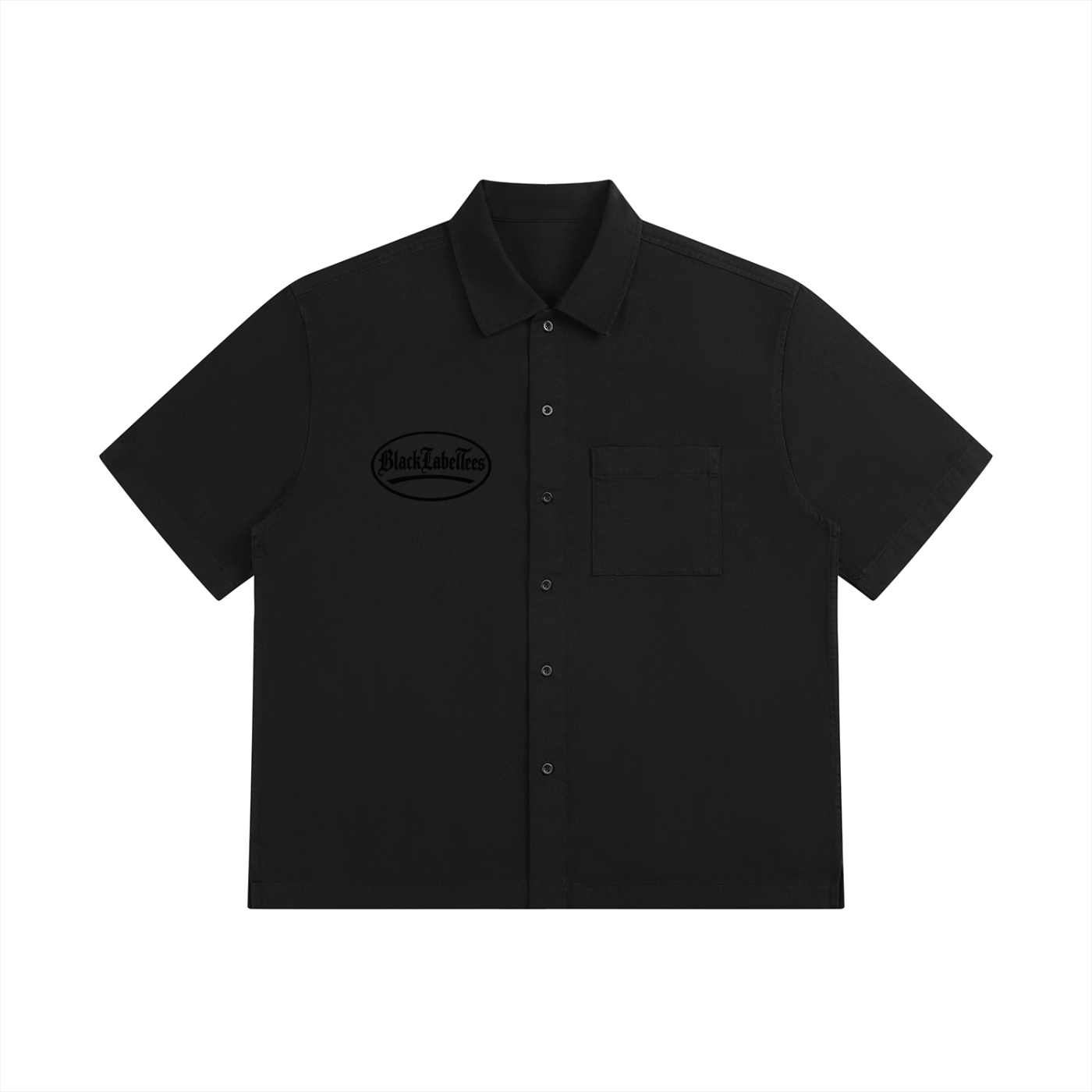 BLKLT Boxy Patch Pocket Short Sleeve Shirt
