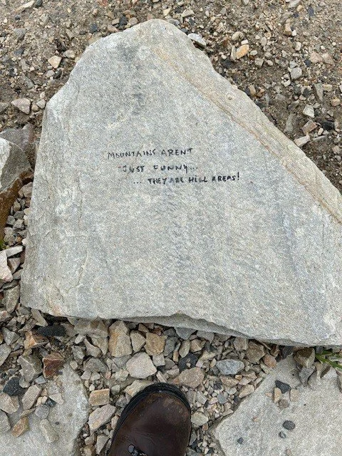 Mountains aren’t just funny they are Hill Areas