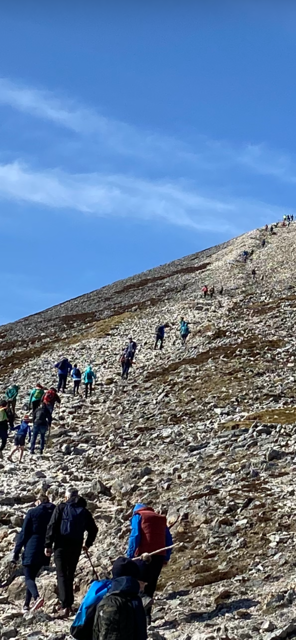 The People you meet on the Reek