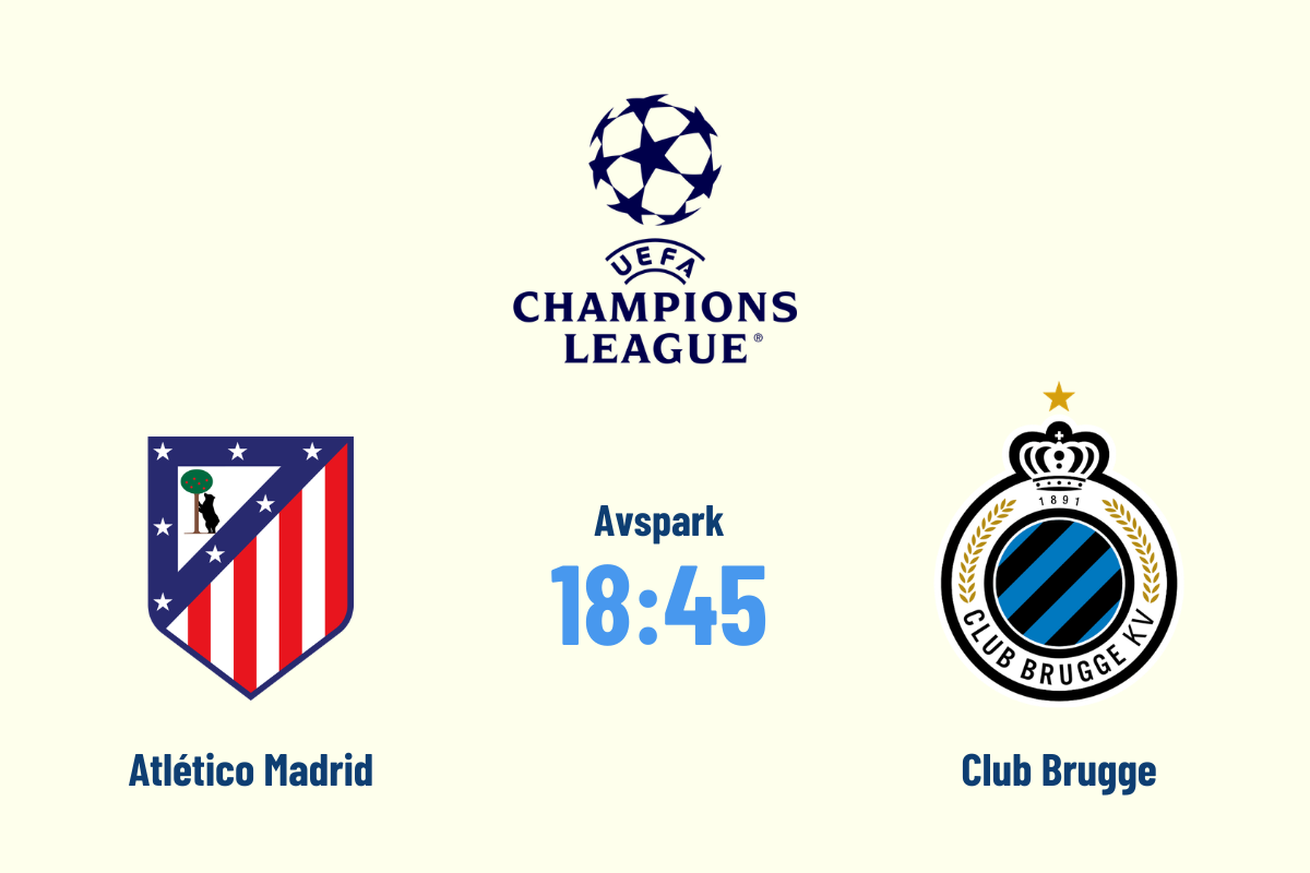 Atlético Madrid - Club Brugge