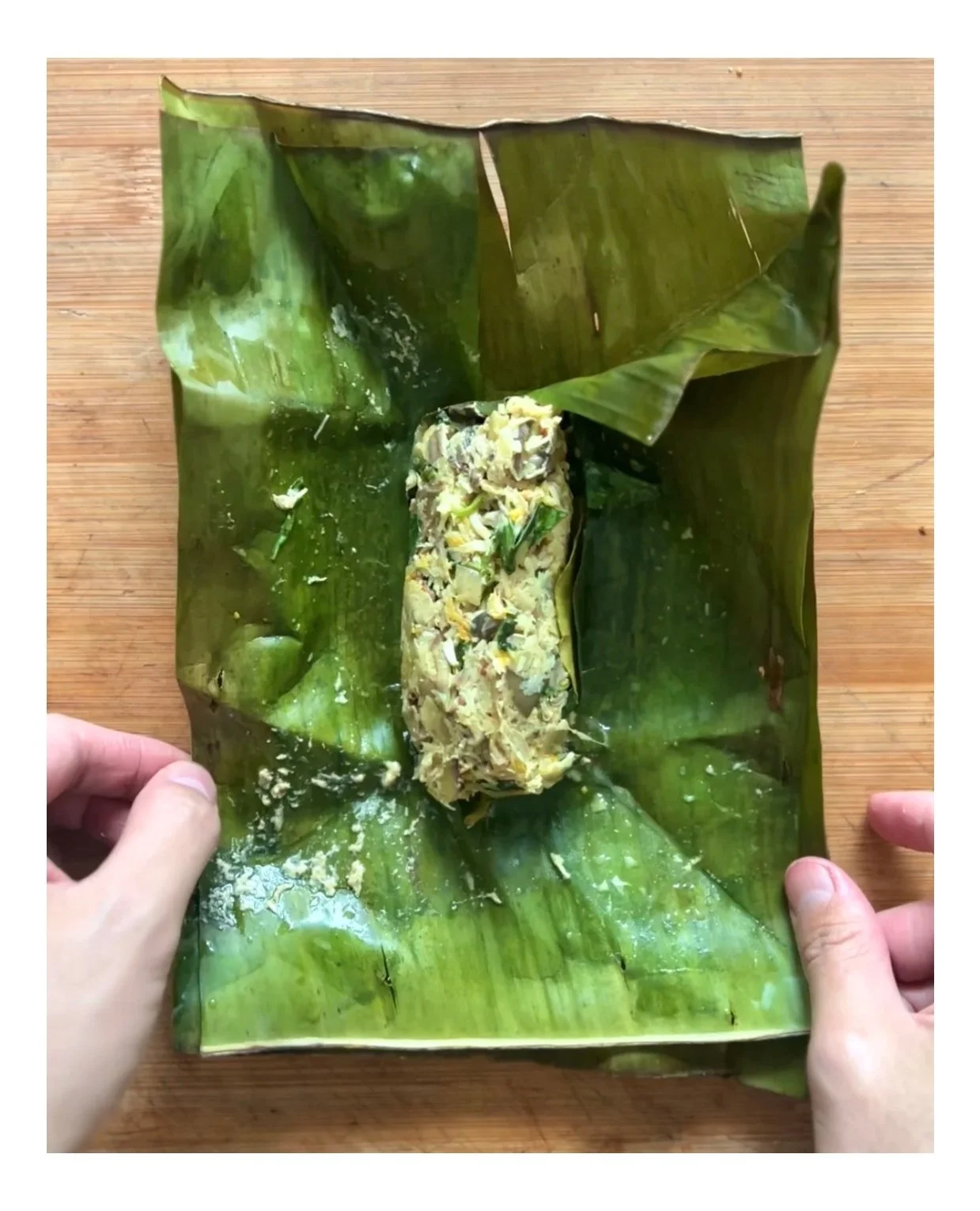 Pepes Jantung Pisang  