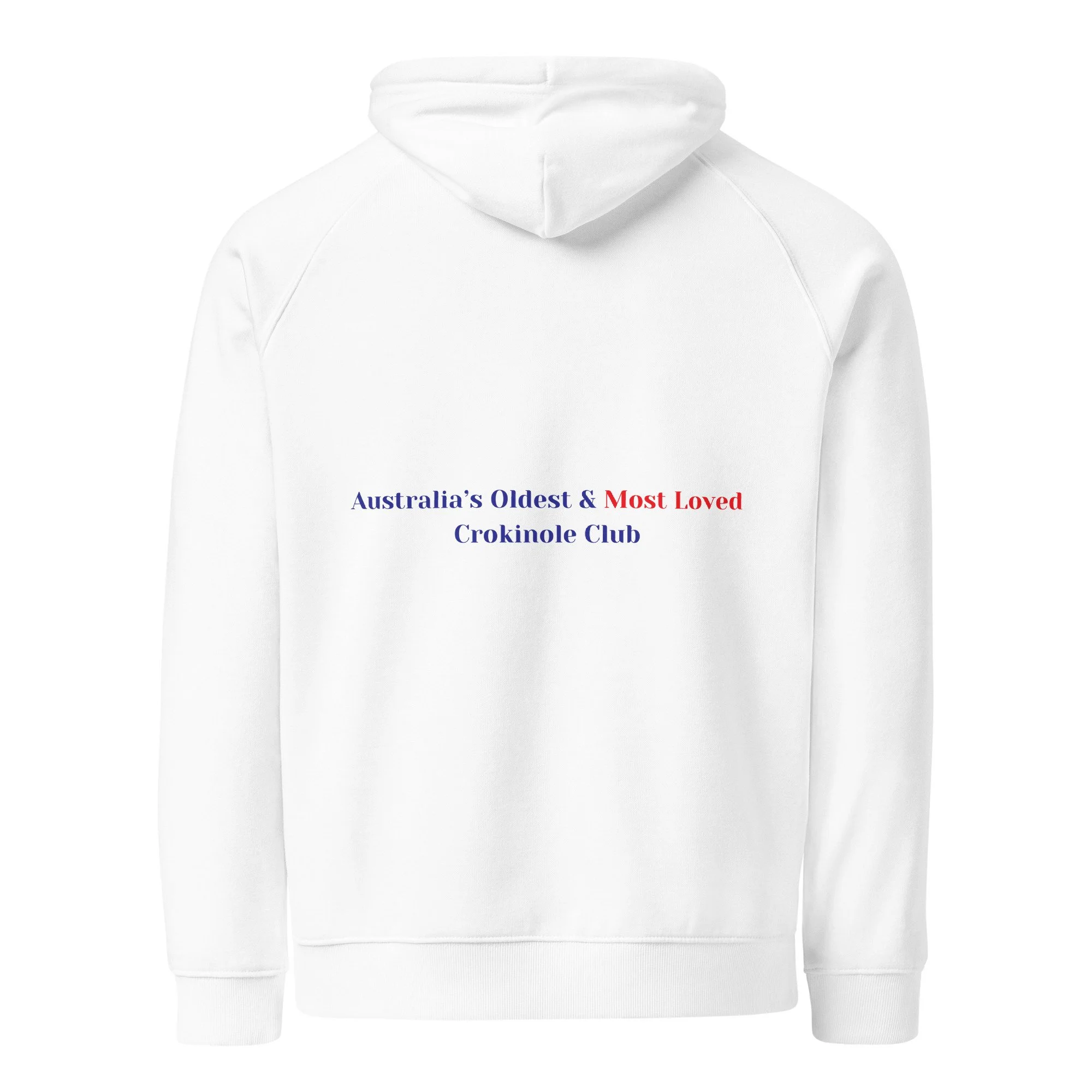 Unisex eco raglan hoodie