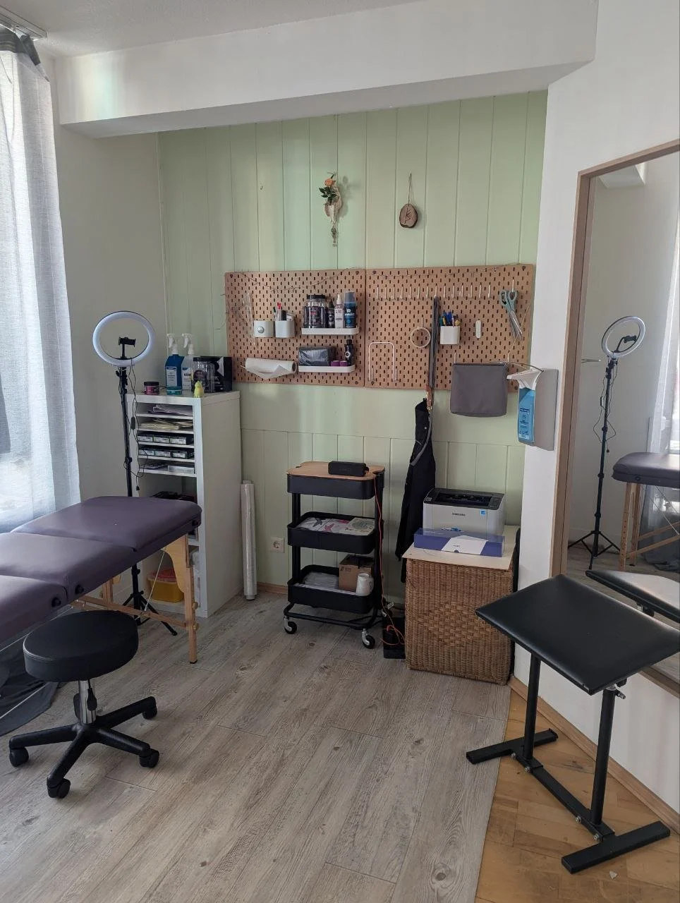 Tattoo Bereich im Atelier