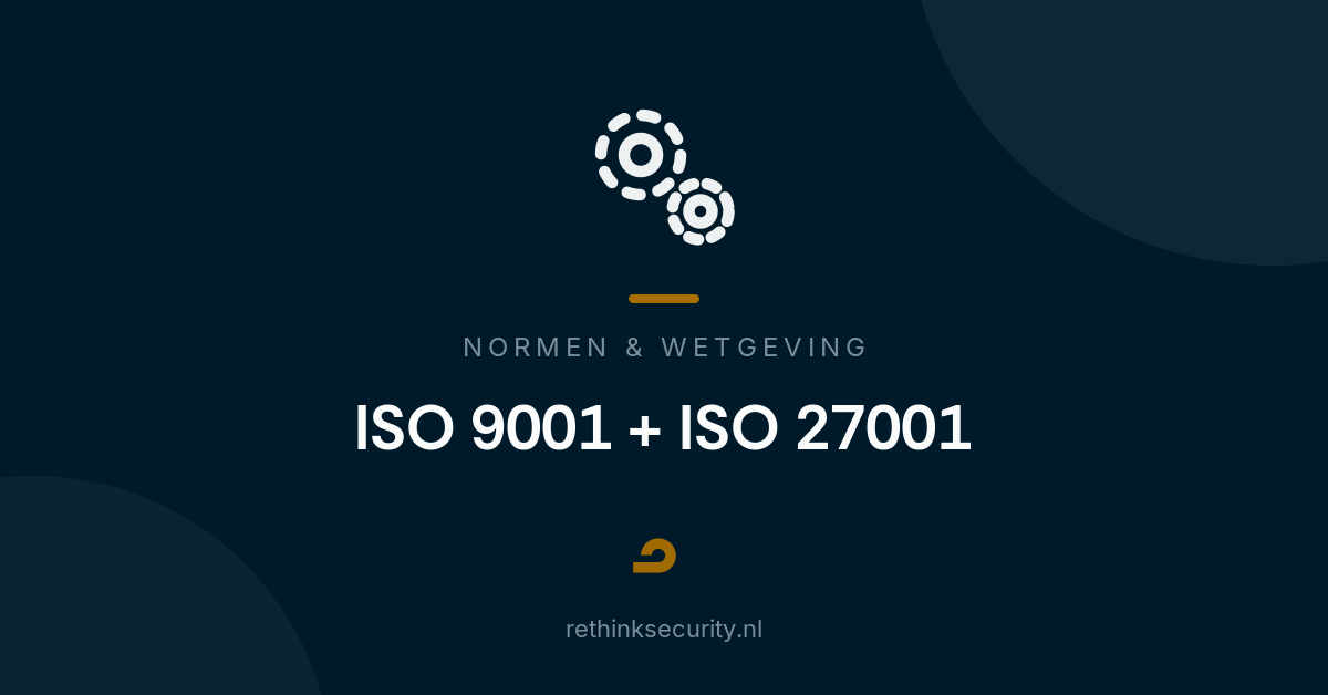 ISO 9001 en ISO 27001
