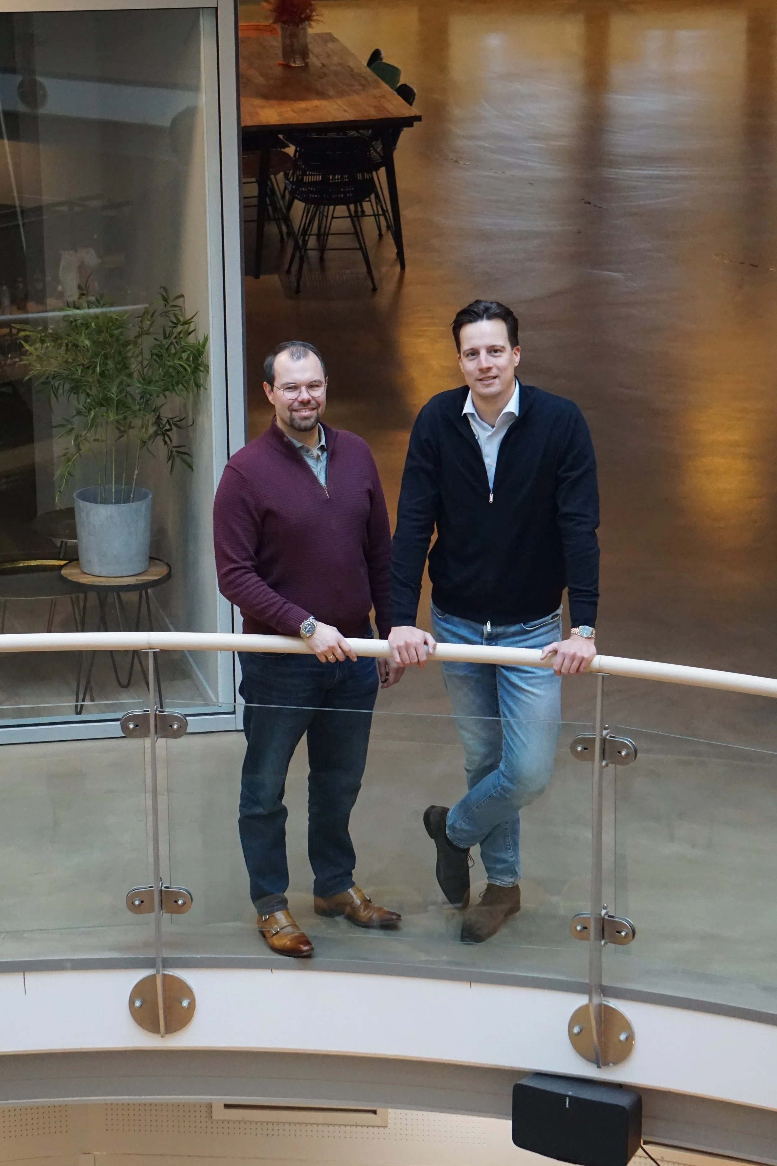 Robin en Pieter, de twee oprichters van Rethink Security.