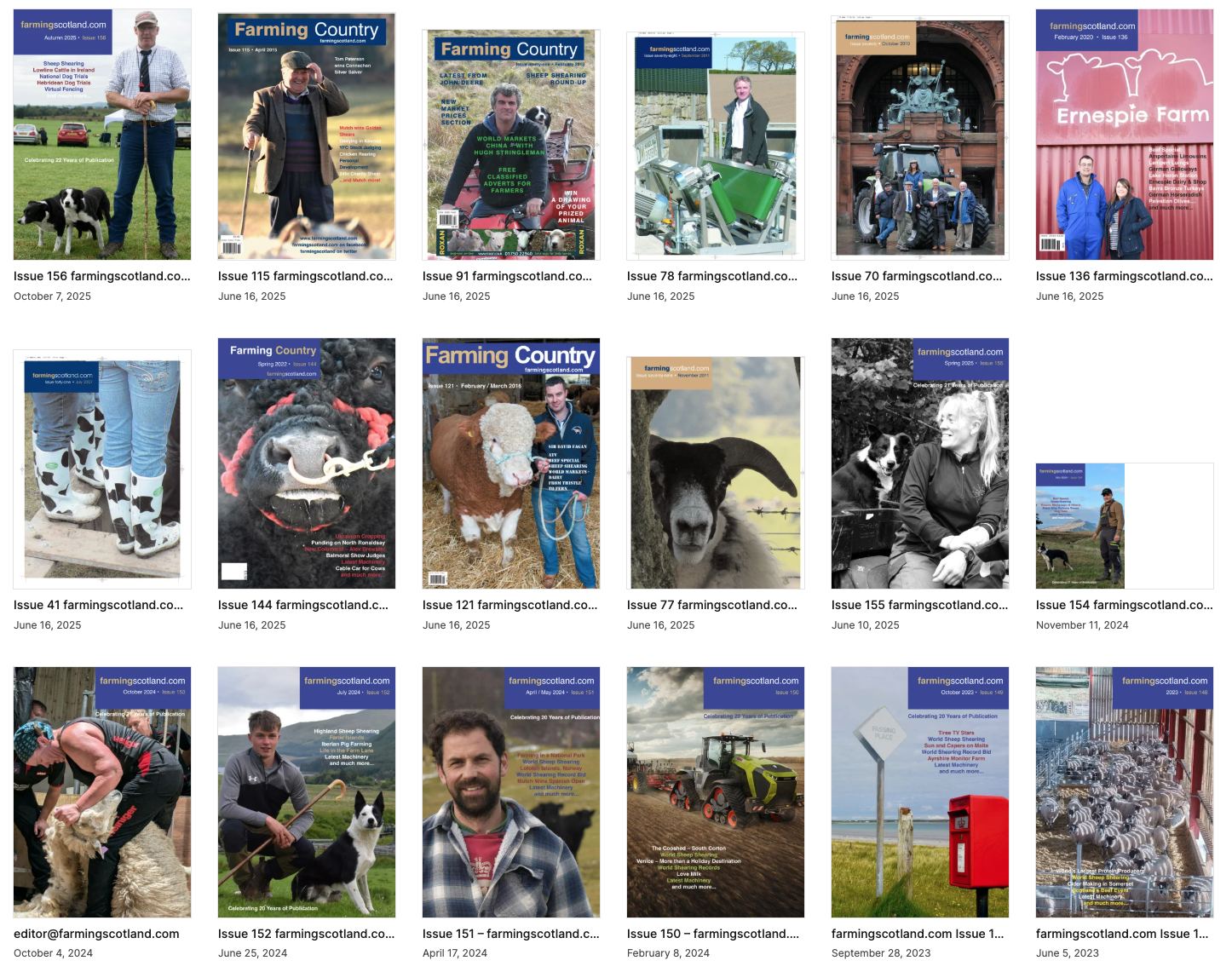 Read all previous issues