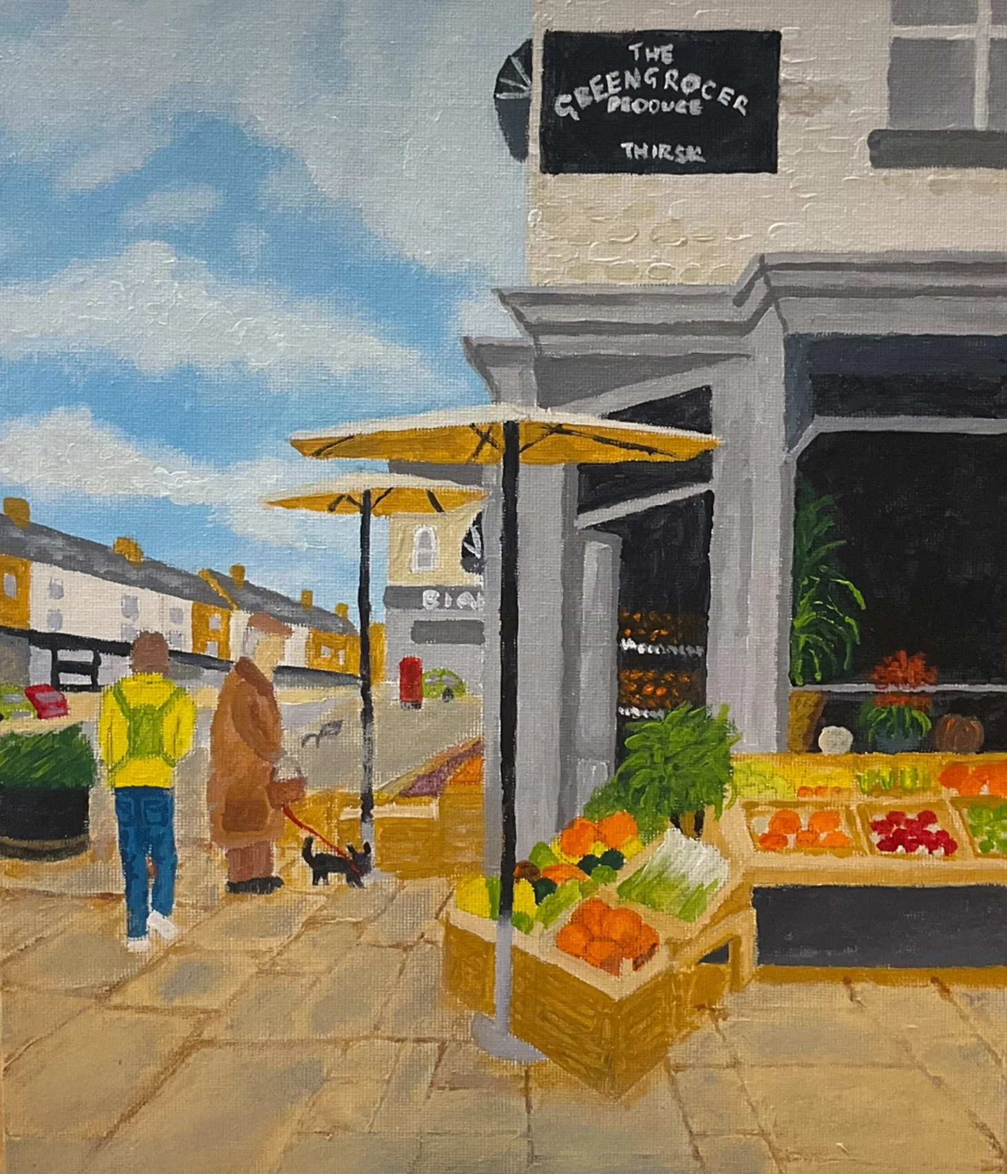 The Greengrocers, Thirsk (framed)