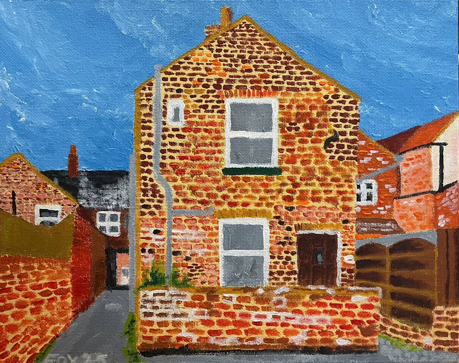 House at Gillings Court, Thirsk (unframed)