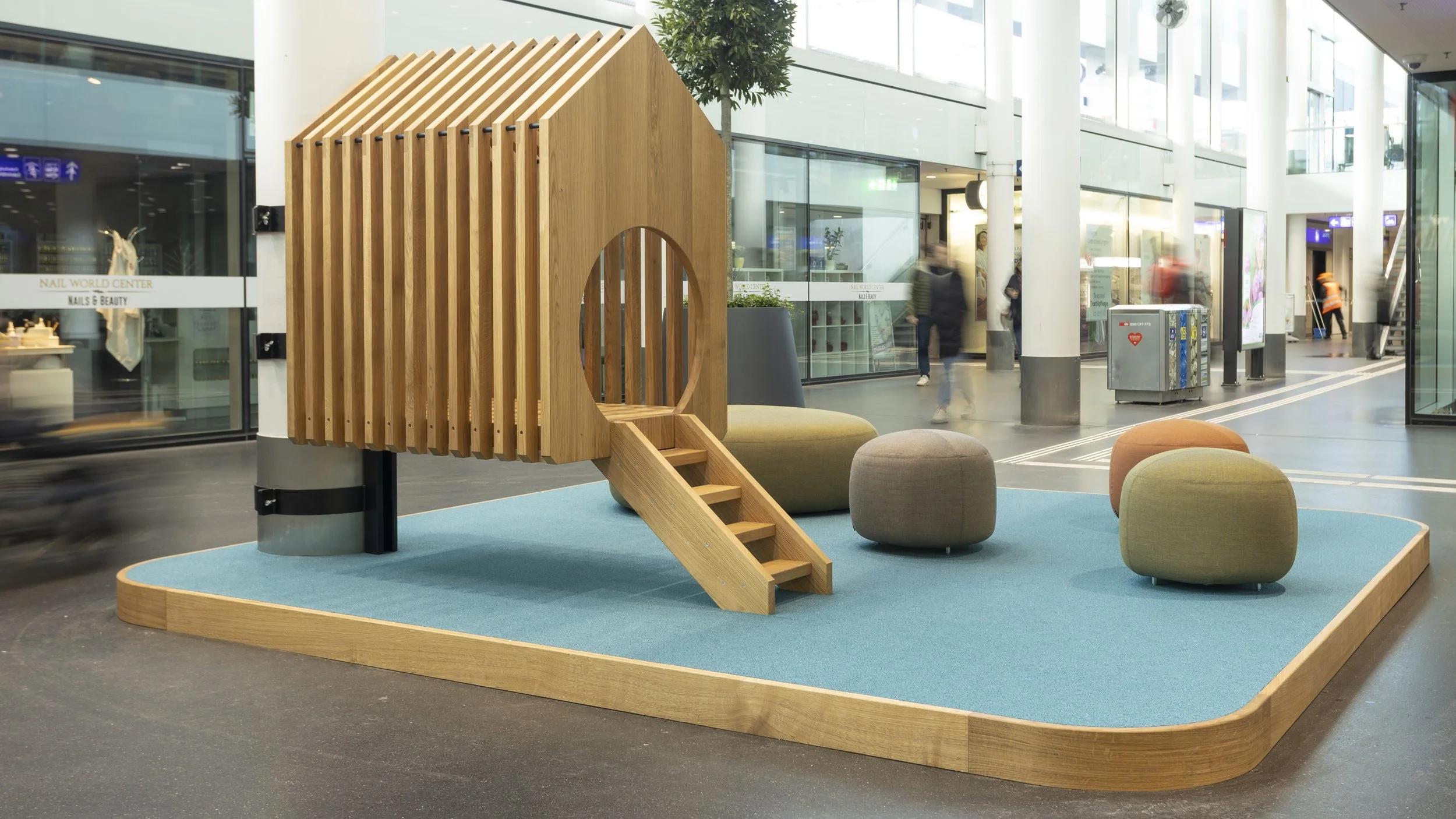 Spielplatz SBB Bahnhof Aarau