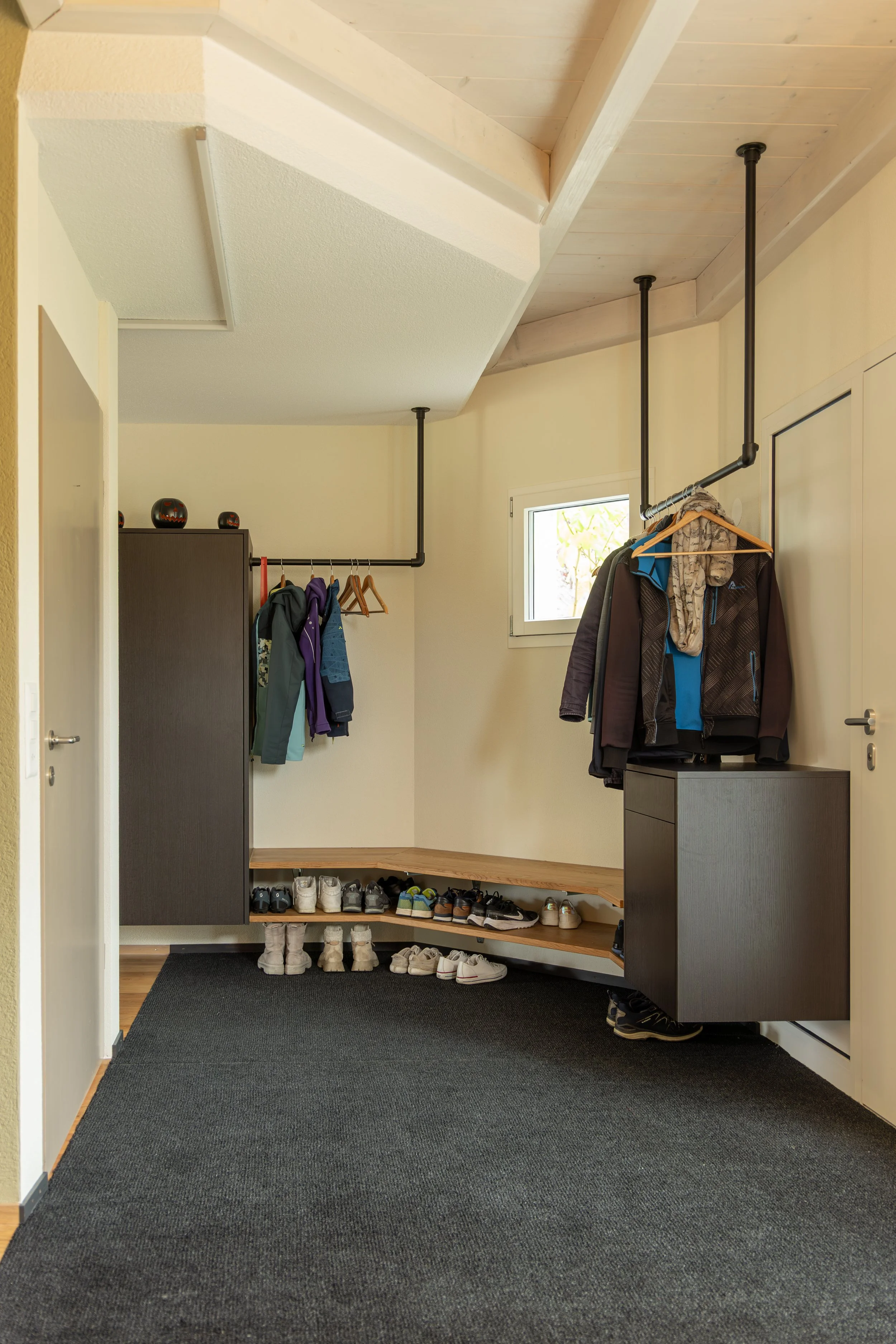Architekturfotografie Umbau Garderobe Zell