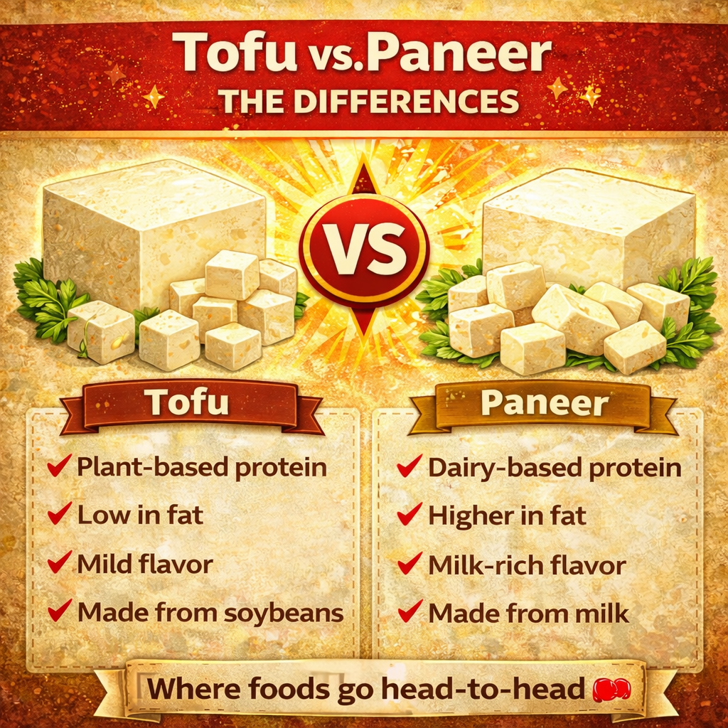 Tofu vs. Paneer: Which One Wins for Weight Loss?