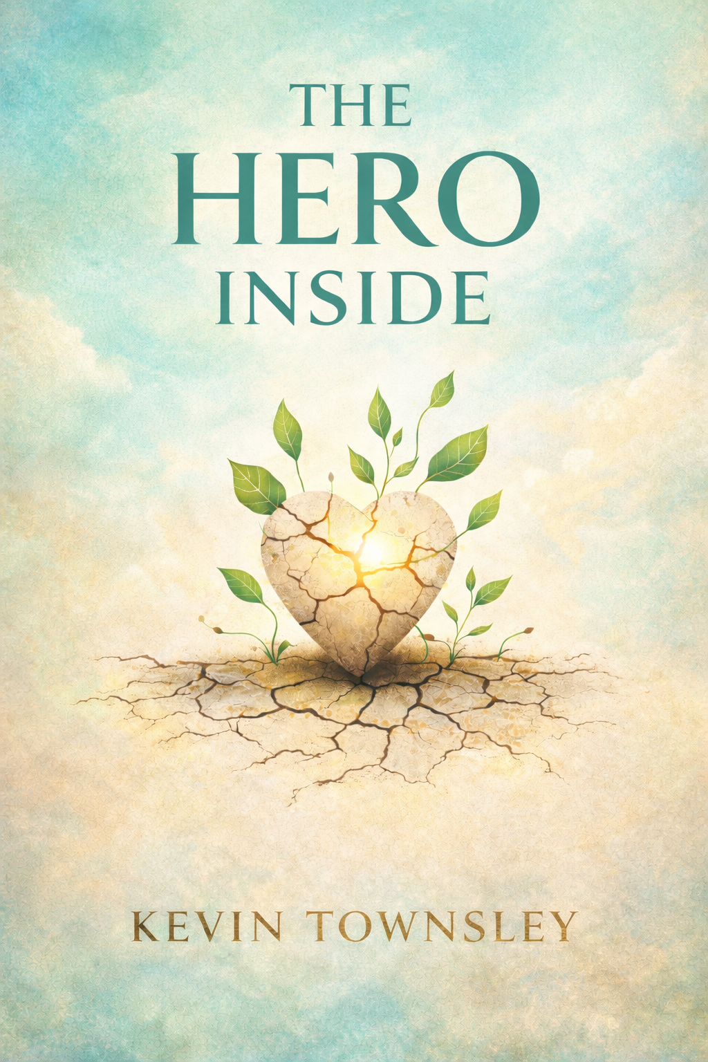 Book titled 'The Hero Inside' by Kevin Townsley best selling author. Turning your deepest wound into your superpower.