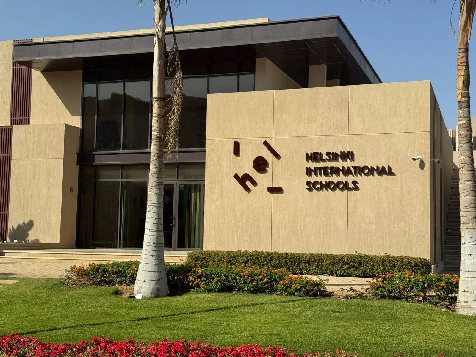 Exterior view of HEI Schools Egypt nursery at Al-Zahwa, New Cairo