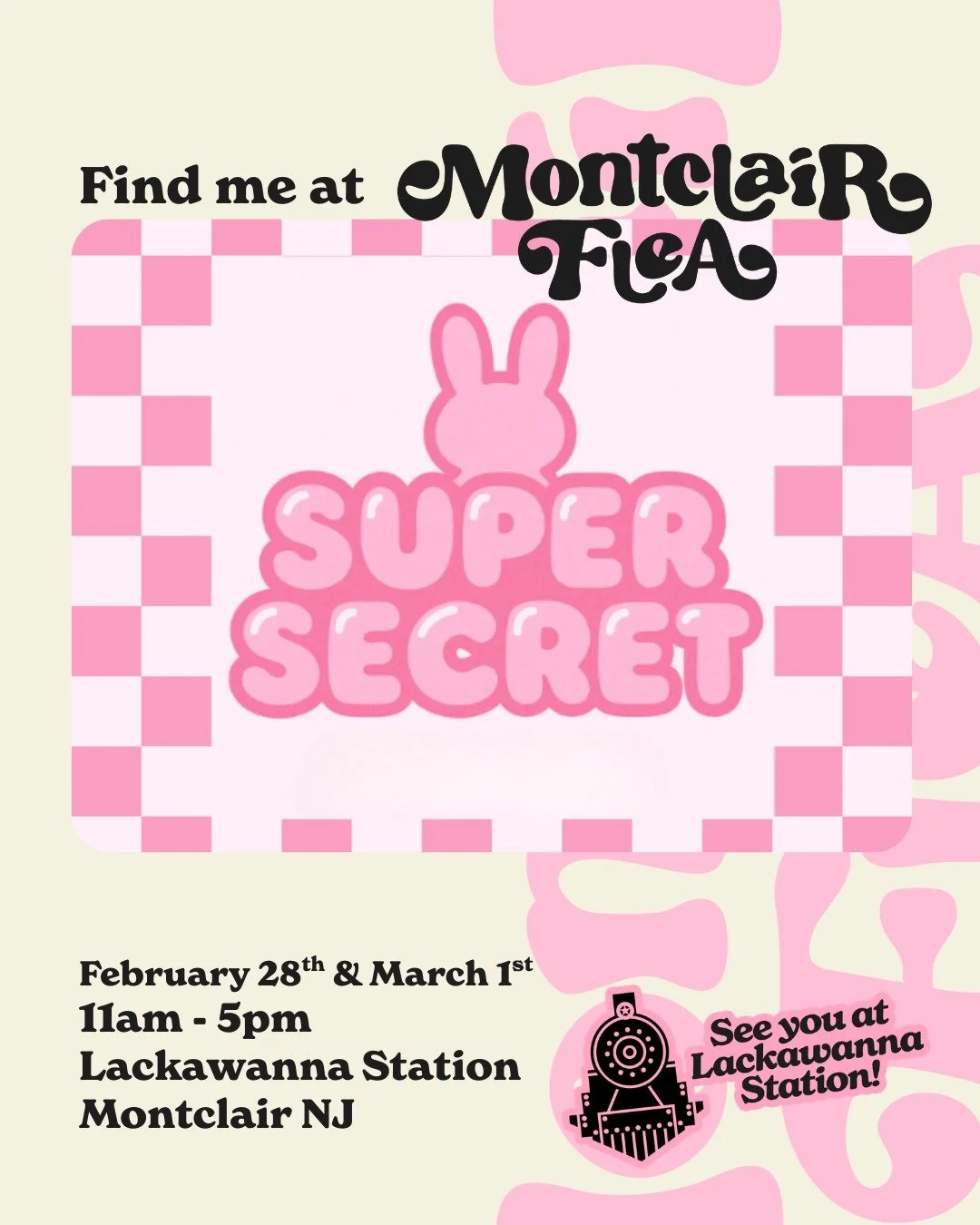 Find us at @montclair_flea this weekend! 
We'll be there Saturday and Sunday from 11-5 with cute crafts you can make yourself, take home DIY kits, and handmade gifts. We cant wait to create with you! ݁ ˖Ი𐑼⋆

#MontclairFlea #LackawannaStation #ShopLo