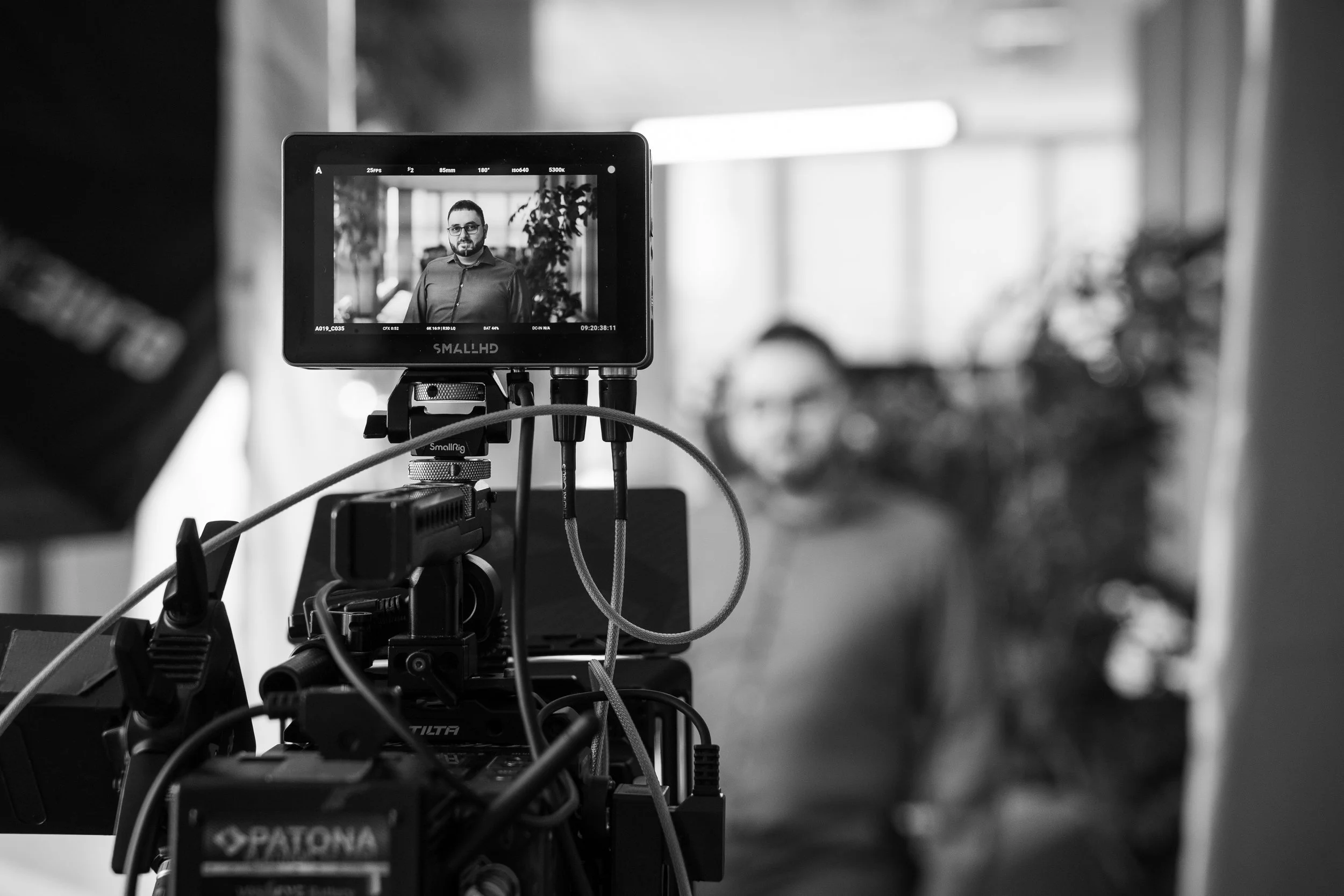 Profesjnalne nagrania wywiadu do filmu employer brandingowego.