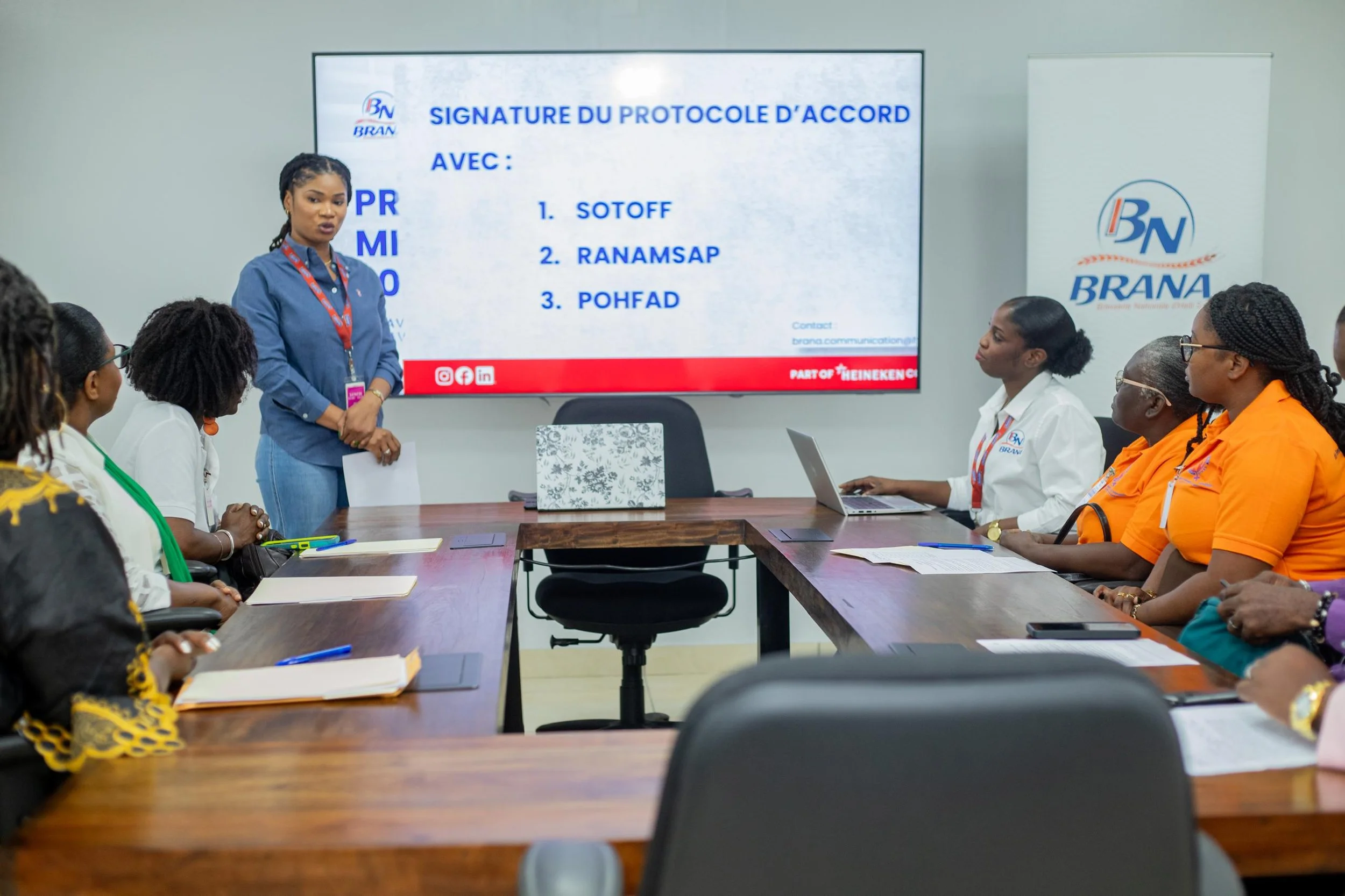 Investir dans les femmes, renforcer Haïti : la BRANA formalise son engagement en microfinance