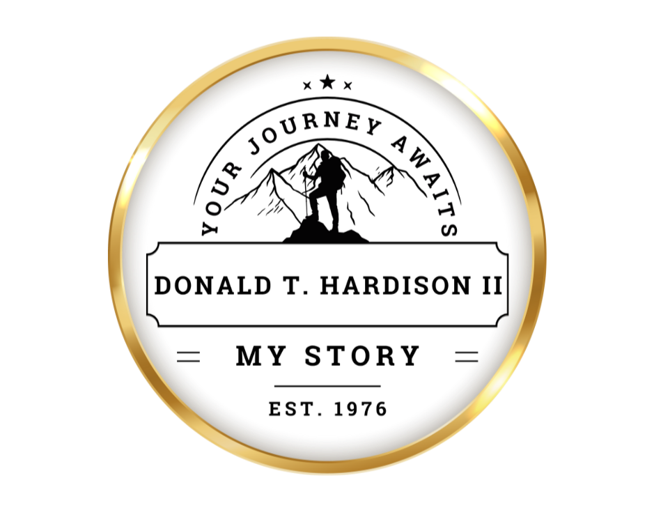 Your Journey Awaits Logo for Award-Winning Author Donald T Hardison II, Memoirs