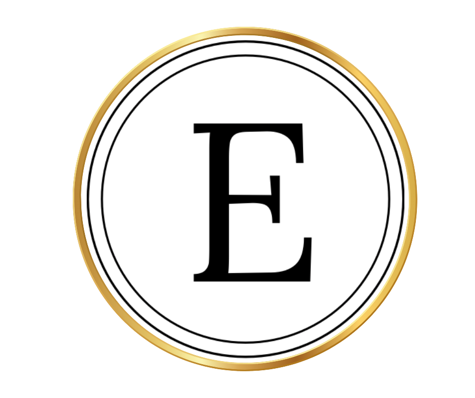 Close-up of a gold ring with a black diamond at the center.