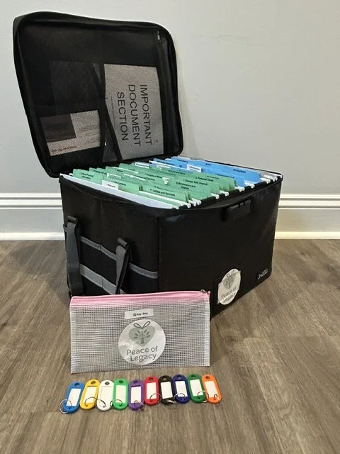 The Complete PEACE Pack Large-  Fireproof, Water Resistant, Lockable