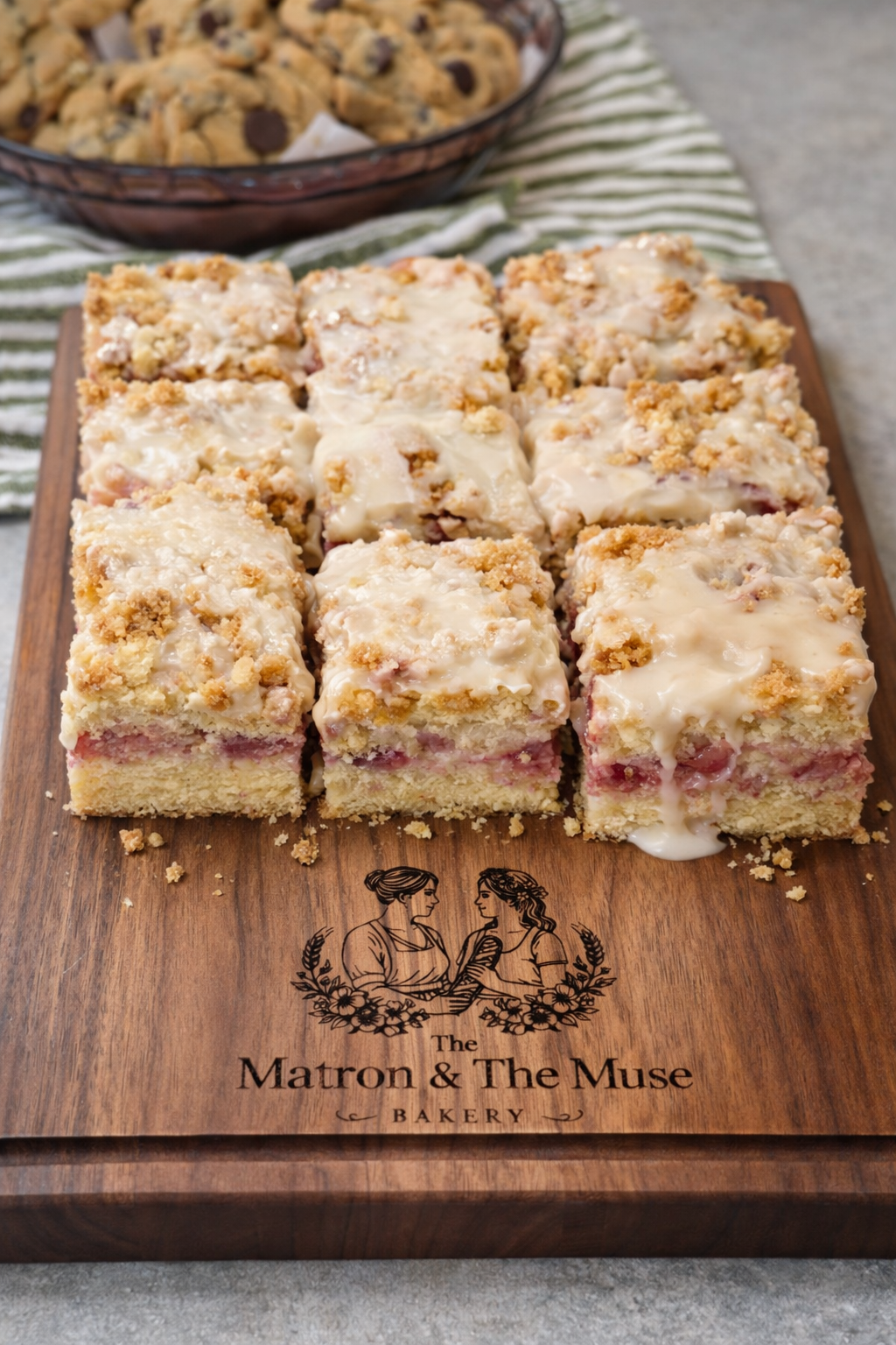 Strawberry Morning Estate Cake