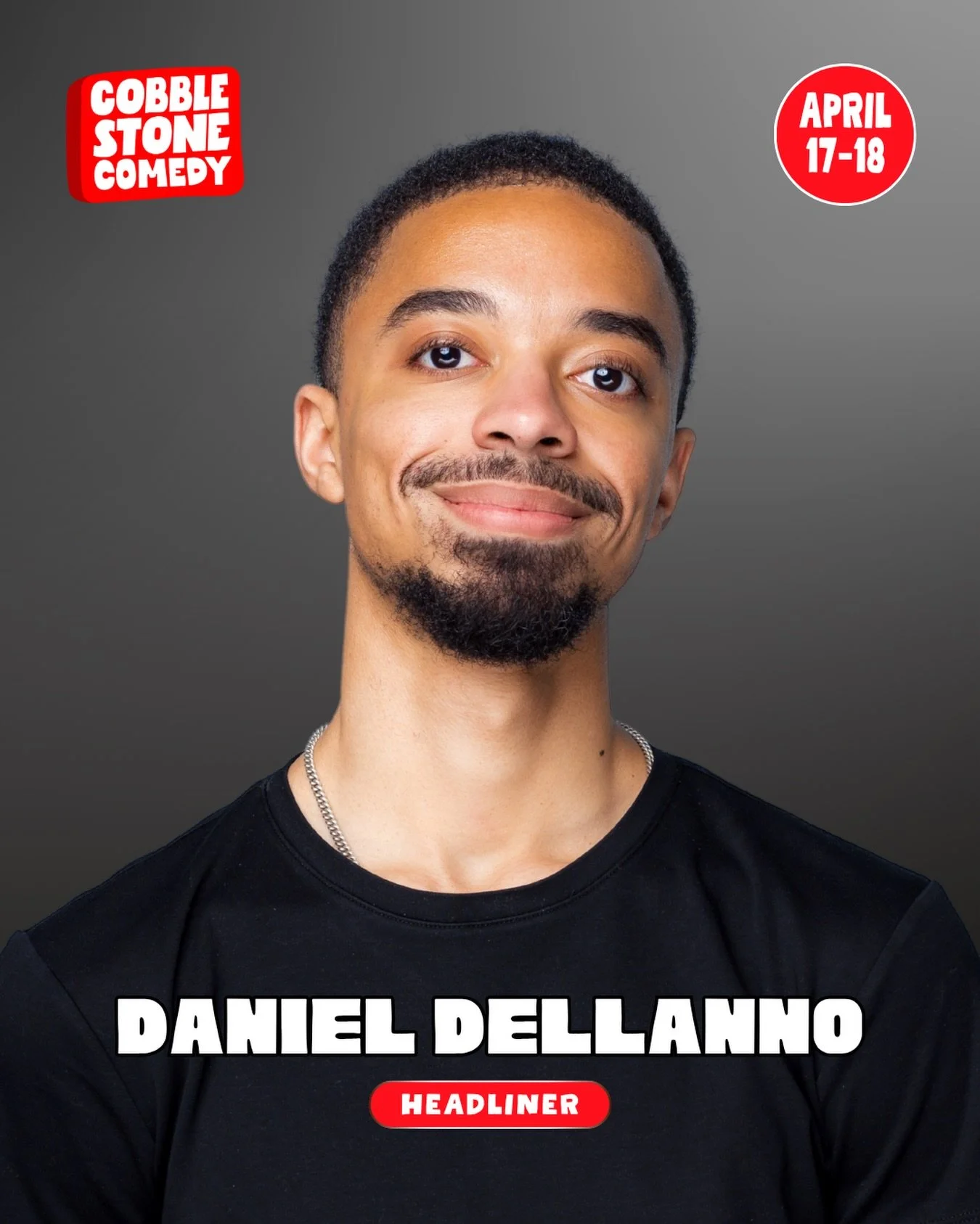 Announcing our FIRST comedian for the pop-up comedy club at The Stables next month&hellip; DANIEL DELLANNO 🌟

Based out of Atlanta, @danieldellanno1 has opened for big names like Joe List, Nick Mullen, and T.J. Miller, and has performed at the Big S