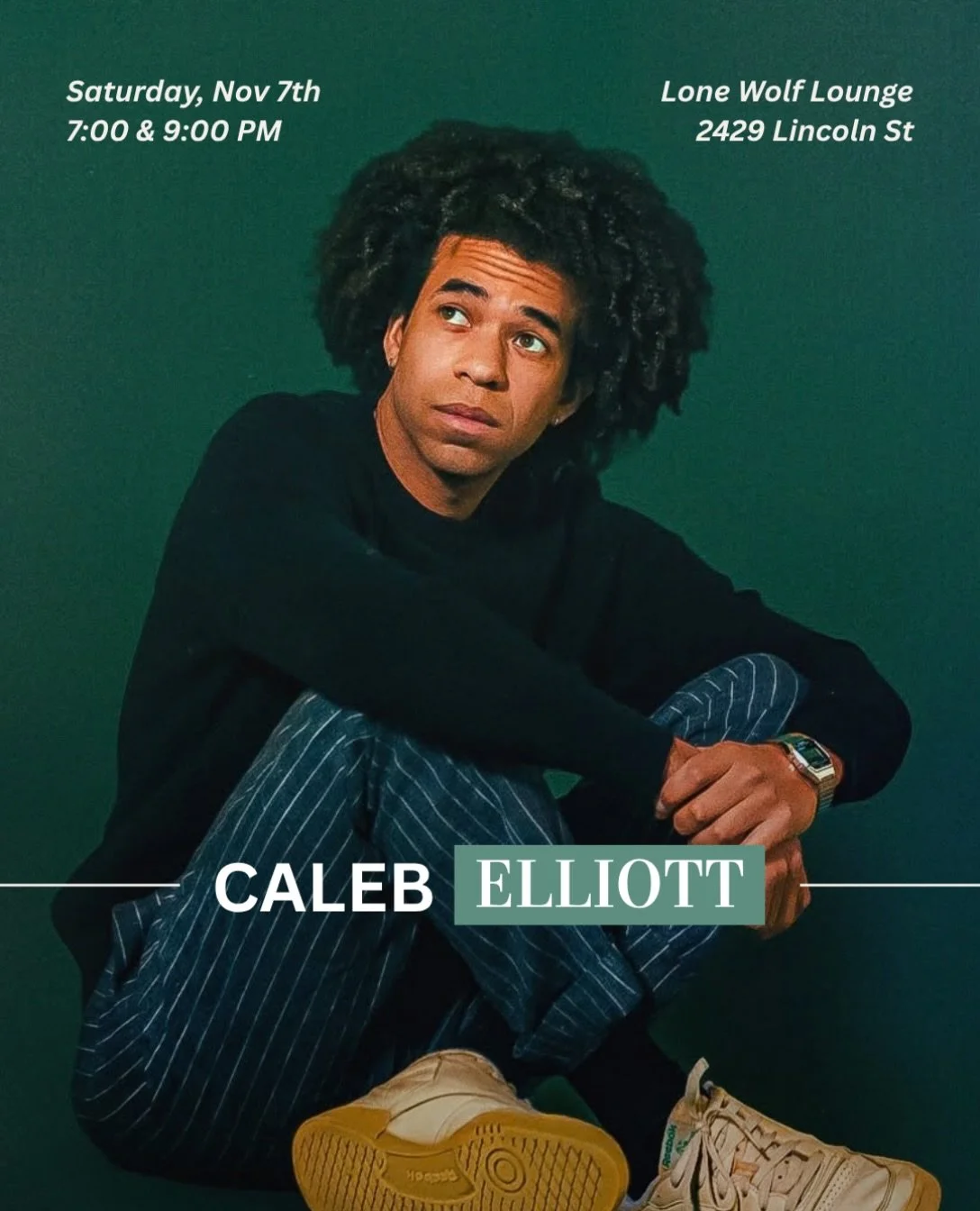You&rsquo;ve seen him on Nate Bargatze&rsquo;s NateLand Presents and Netflix&rsquo;s Funny AF with Kevin Hart. Now you can catch Caleb Elliott live in Savannah at Lone Wolf Lounge!! 🦉

Join us for the latest edition of The Laugh Den at @lonewolfsav,
