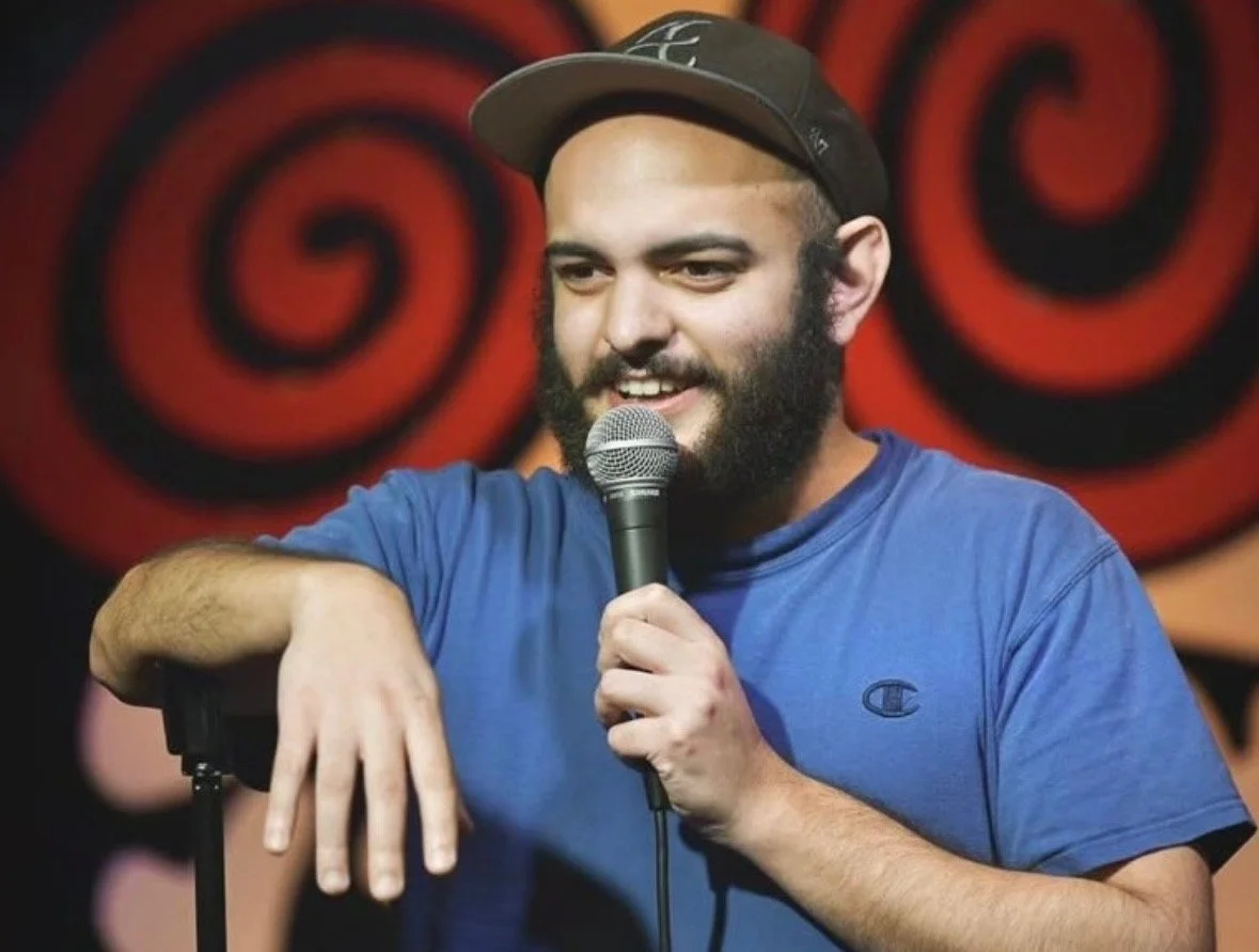 Khaled Elchoufi performing at Laughing Skull lounge
