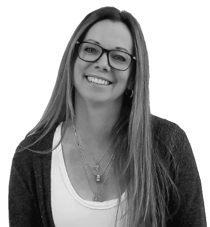 Black and white portrait of Nora Clarke, Registered Clinical Counsellor in Squamish