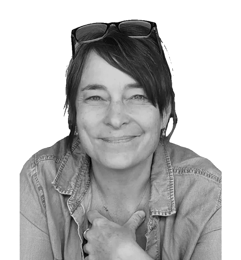 Black and white portrait of Shana Murray, Registered Clinical Counsellor in Squamish