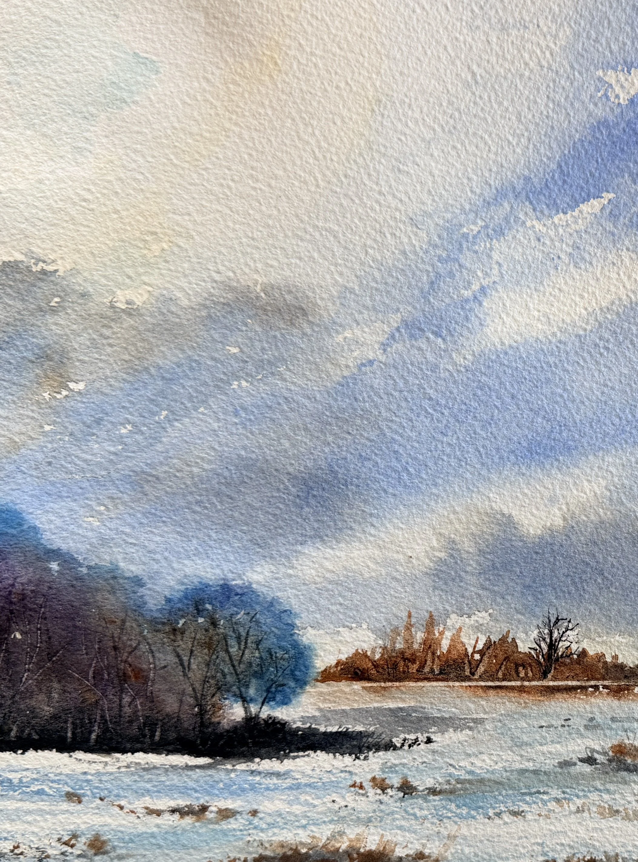 cold-clearing-watercolor-landscape-snow-splitstonestudio-close1