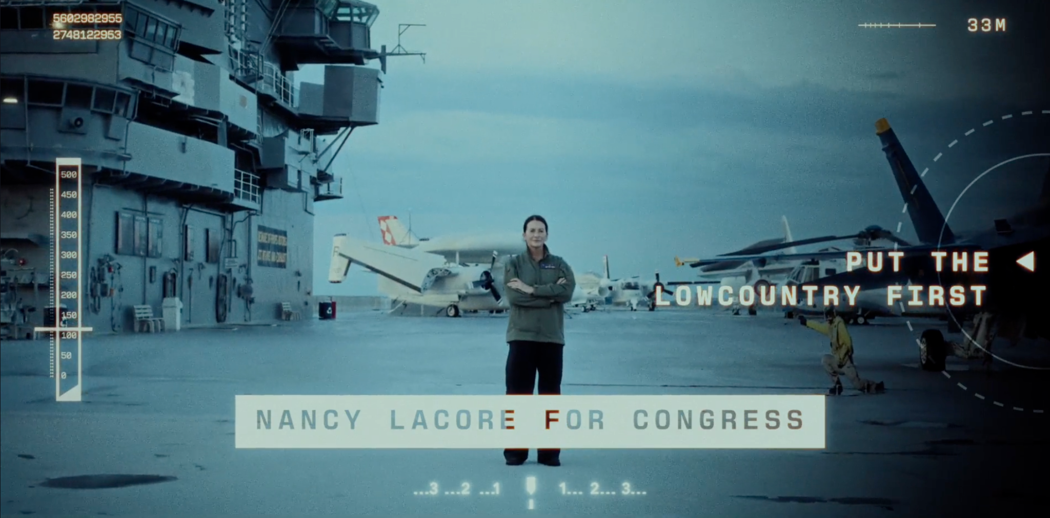 Rear Admiral (Ret.) Nancy Lacore Highlights Military Service Record in First Ad of SC-01 General Election Fight